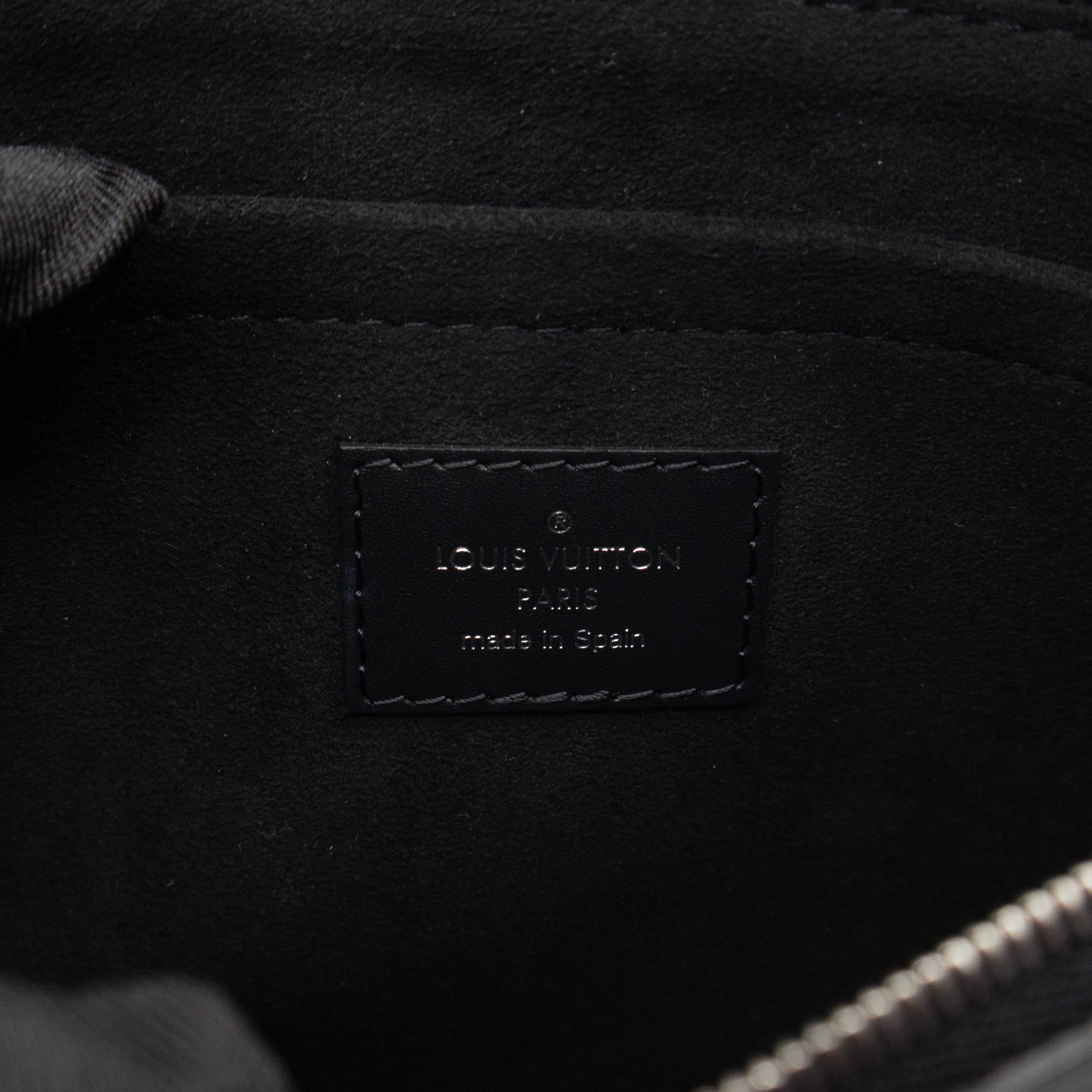 Neverfull MM Black Epi Leather with Pochette