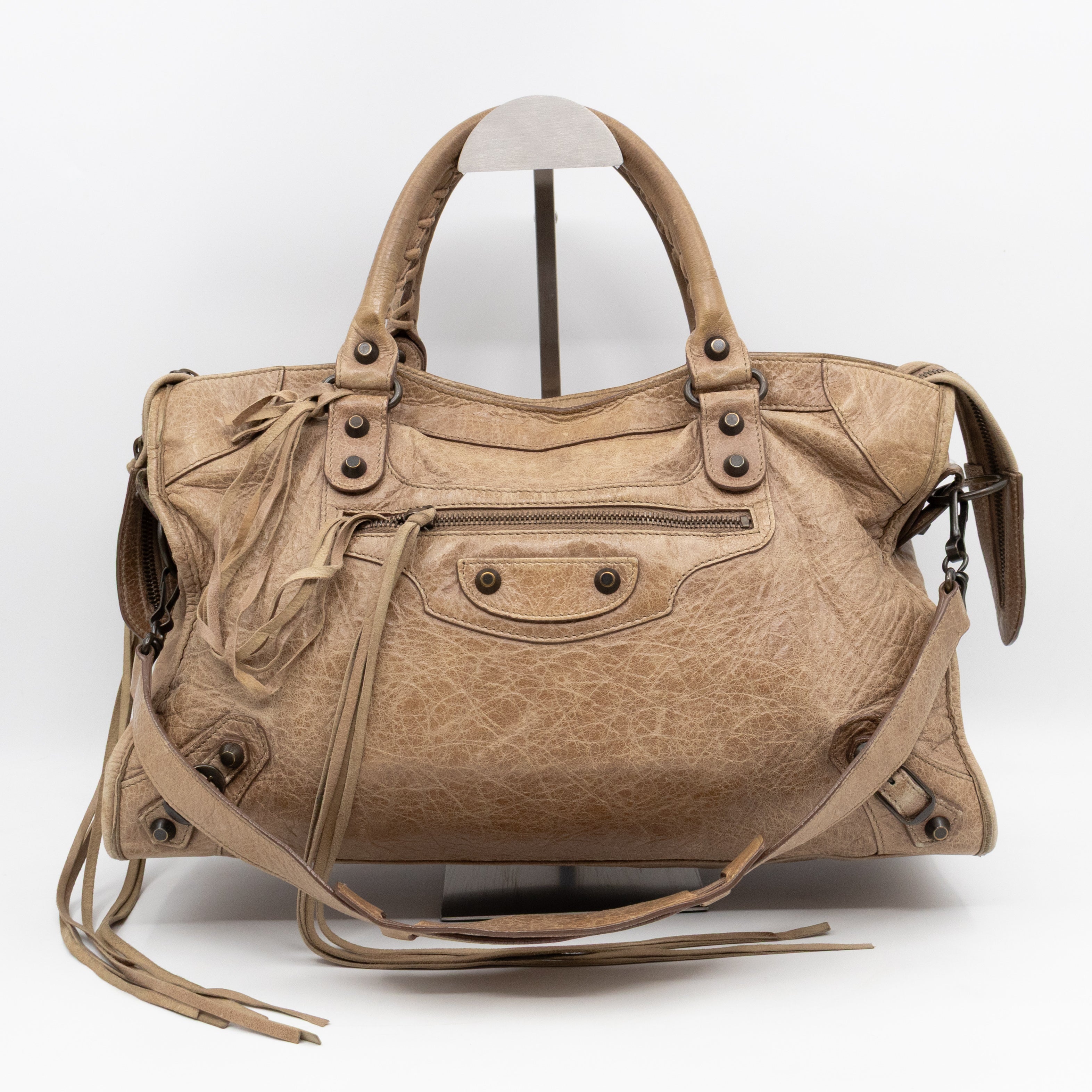 Classic City Beige Leather