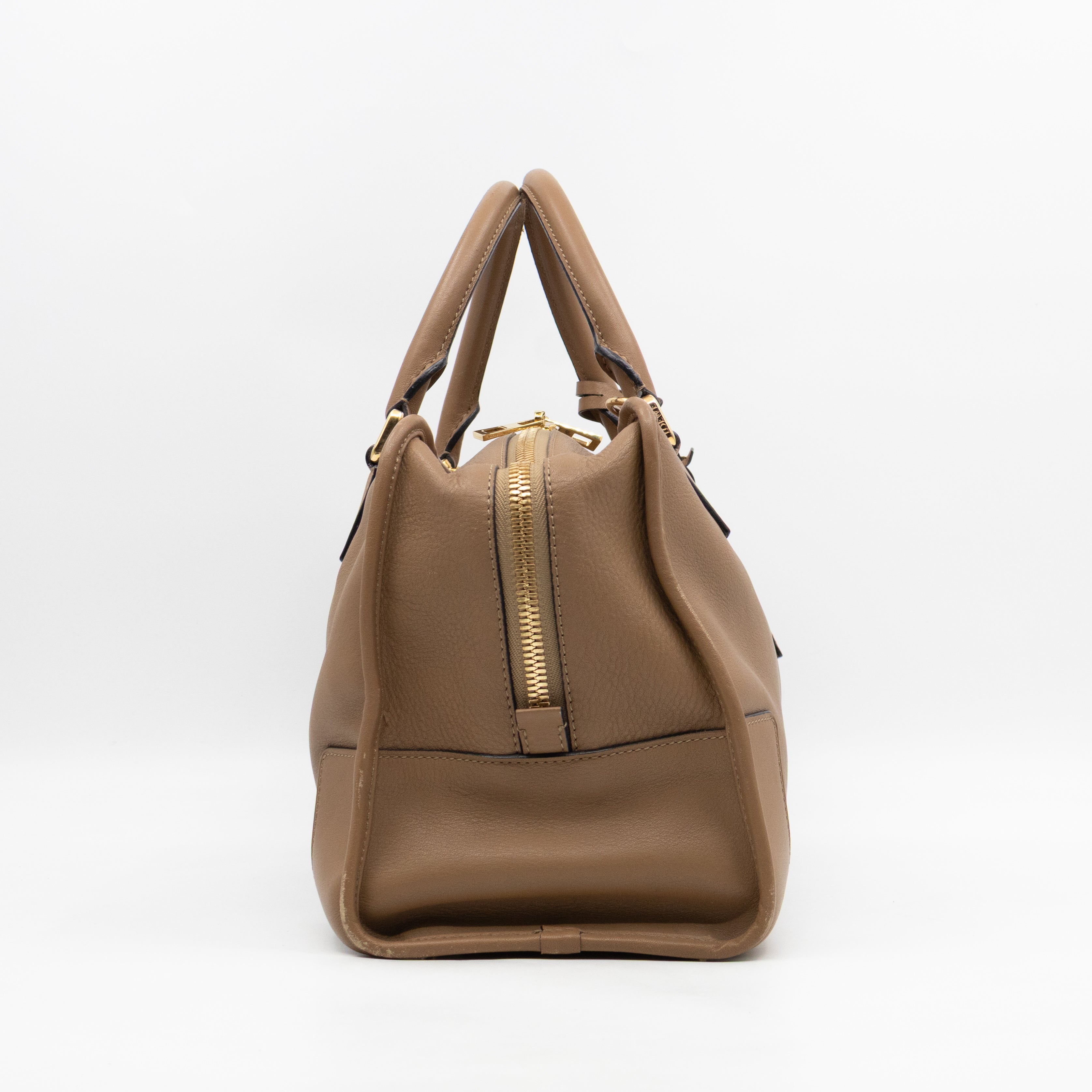 Amazona 36 Brown Leather With Shoulder Strap
