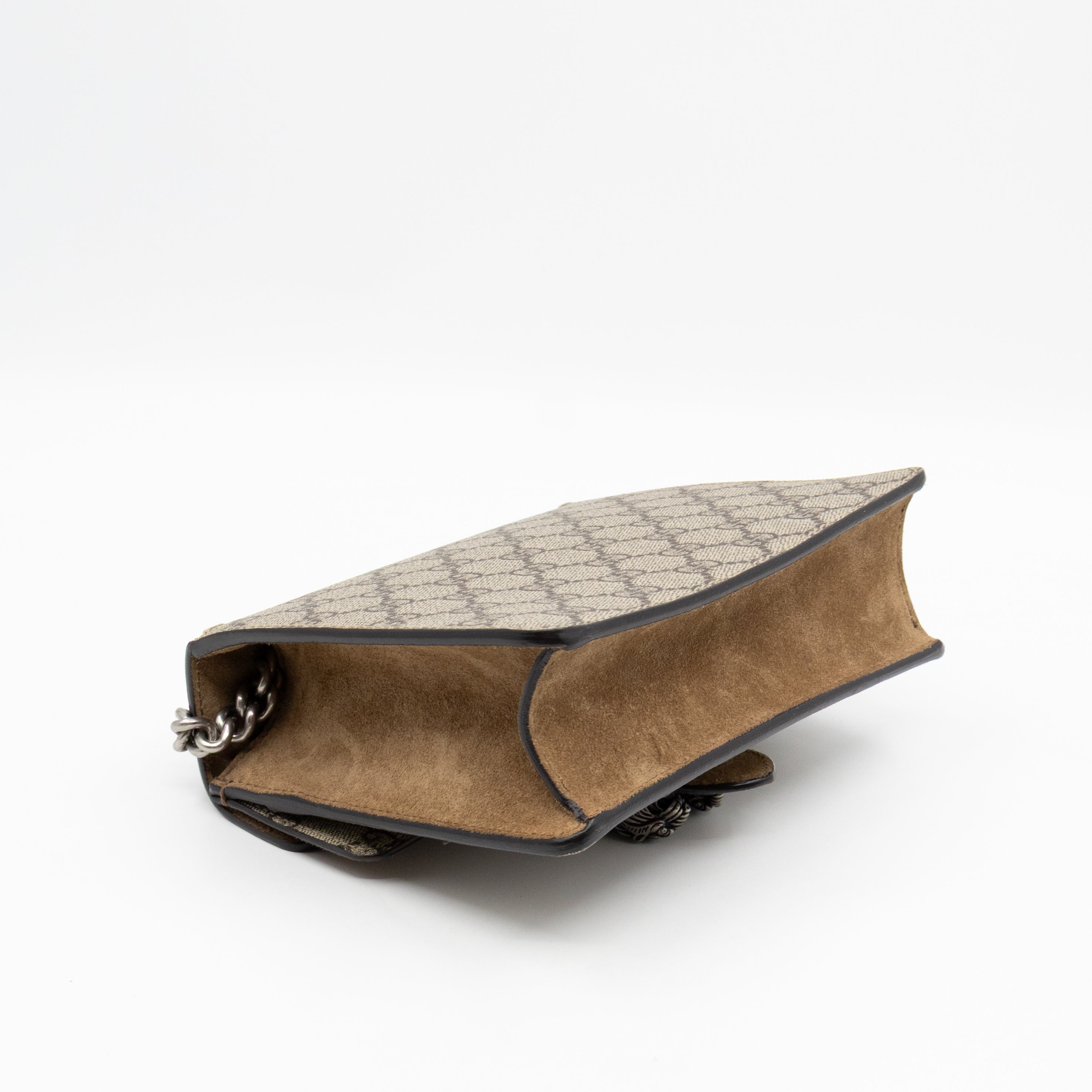 Dionysus Mini GG Supreme Brown Suede
