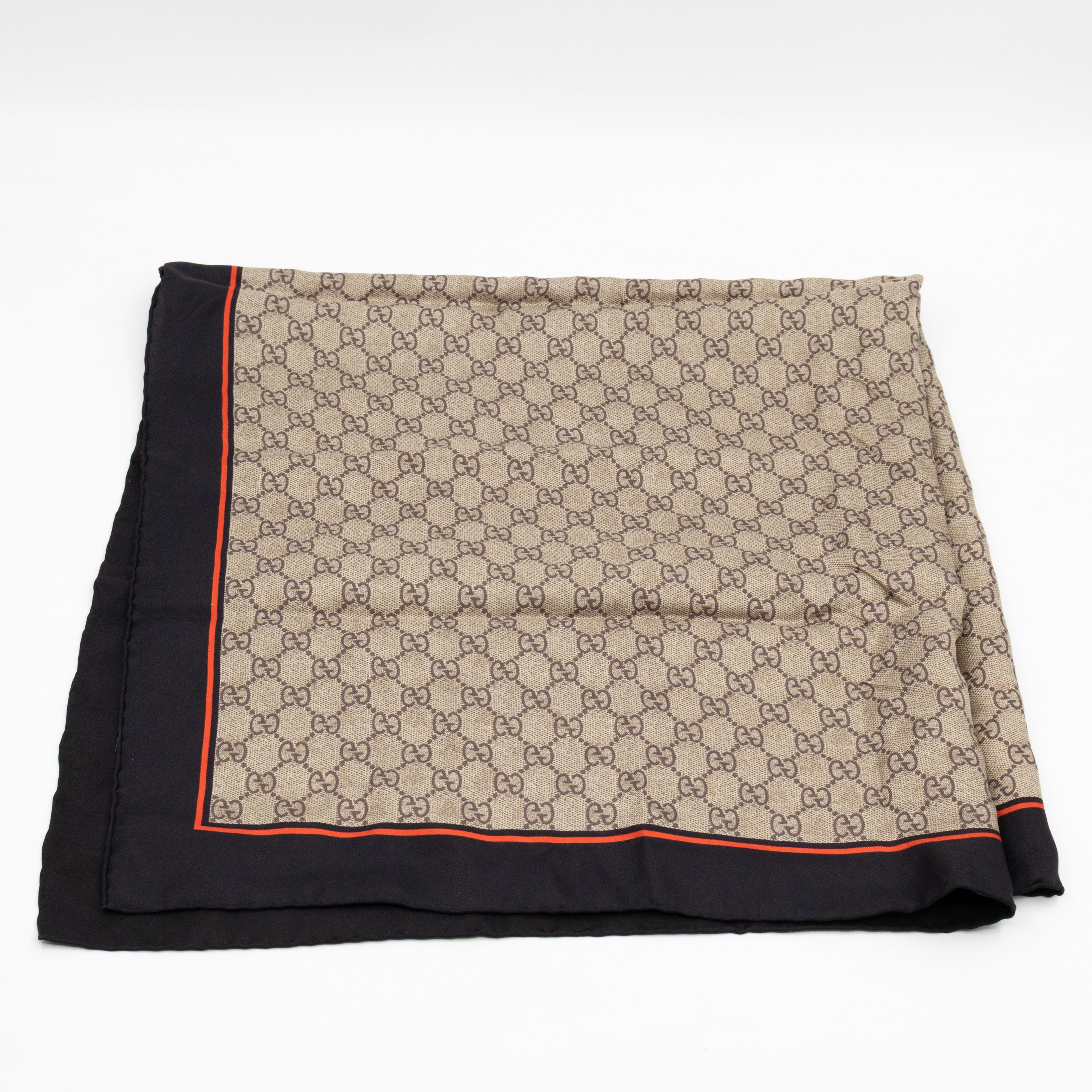 Silk Scarf 90 GG Supreme Gold Bees