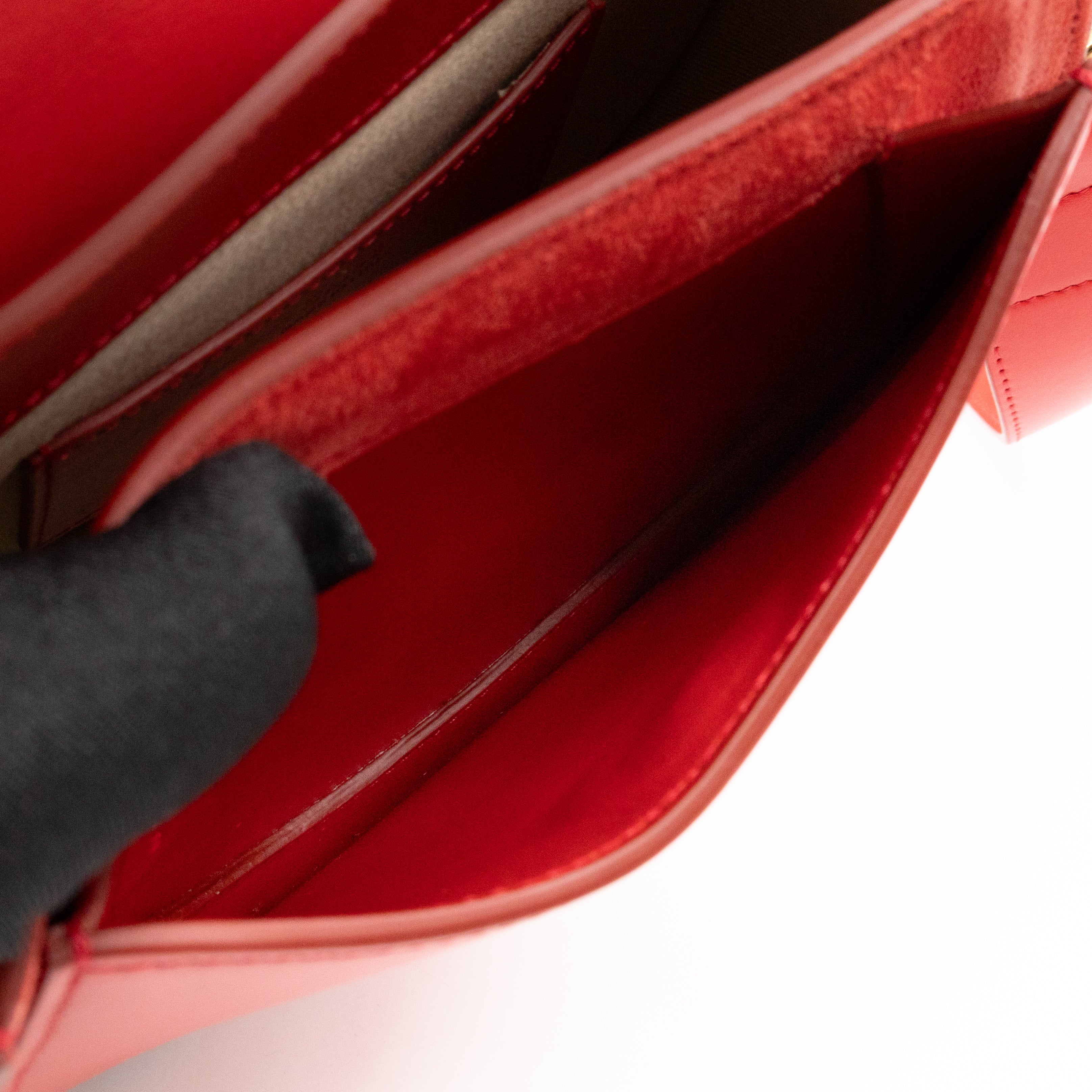 Tess Small Bag Red Leather