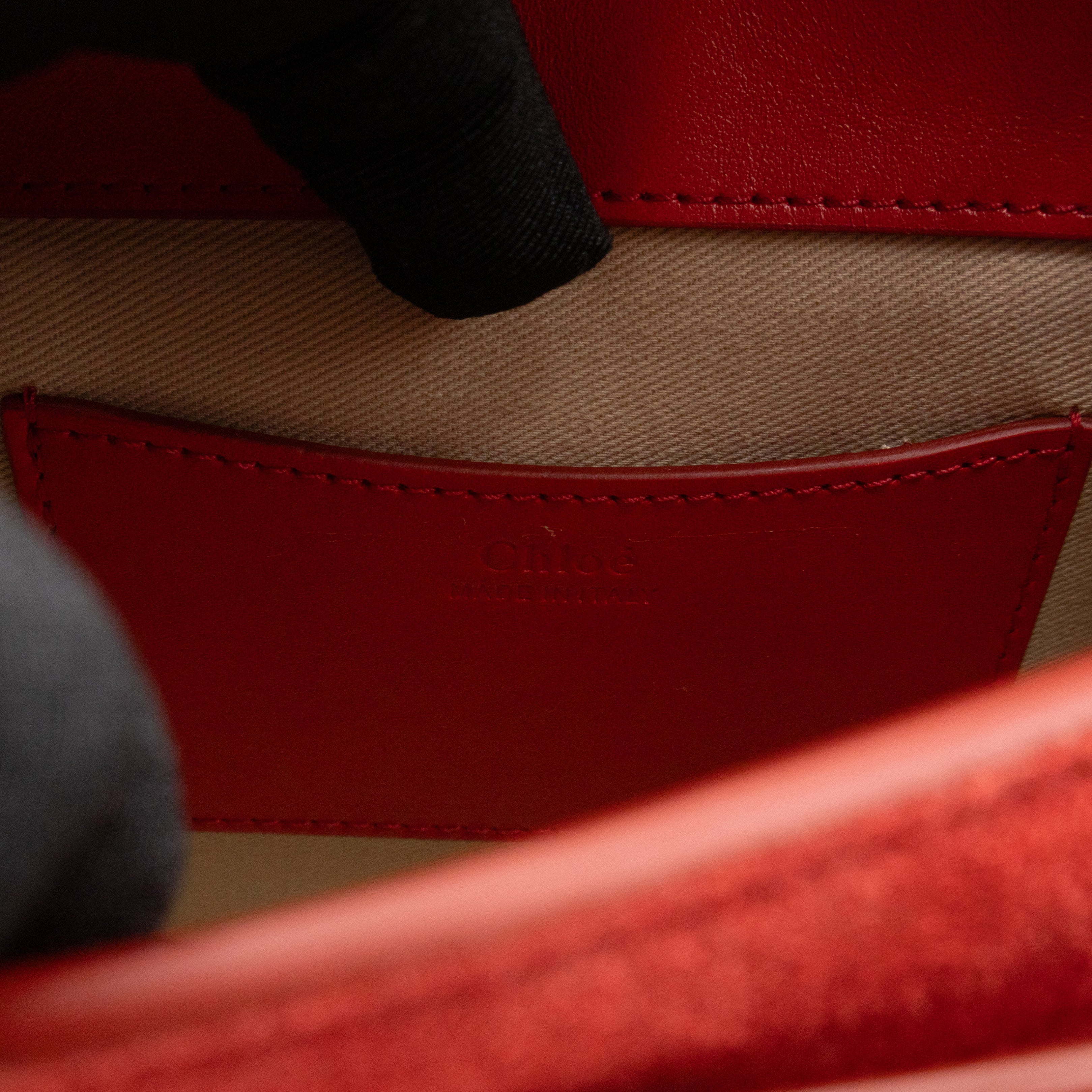 Tess Small Bag Red Leather