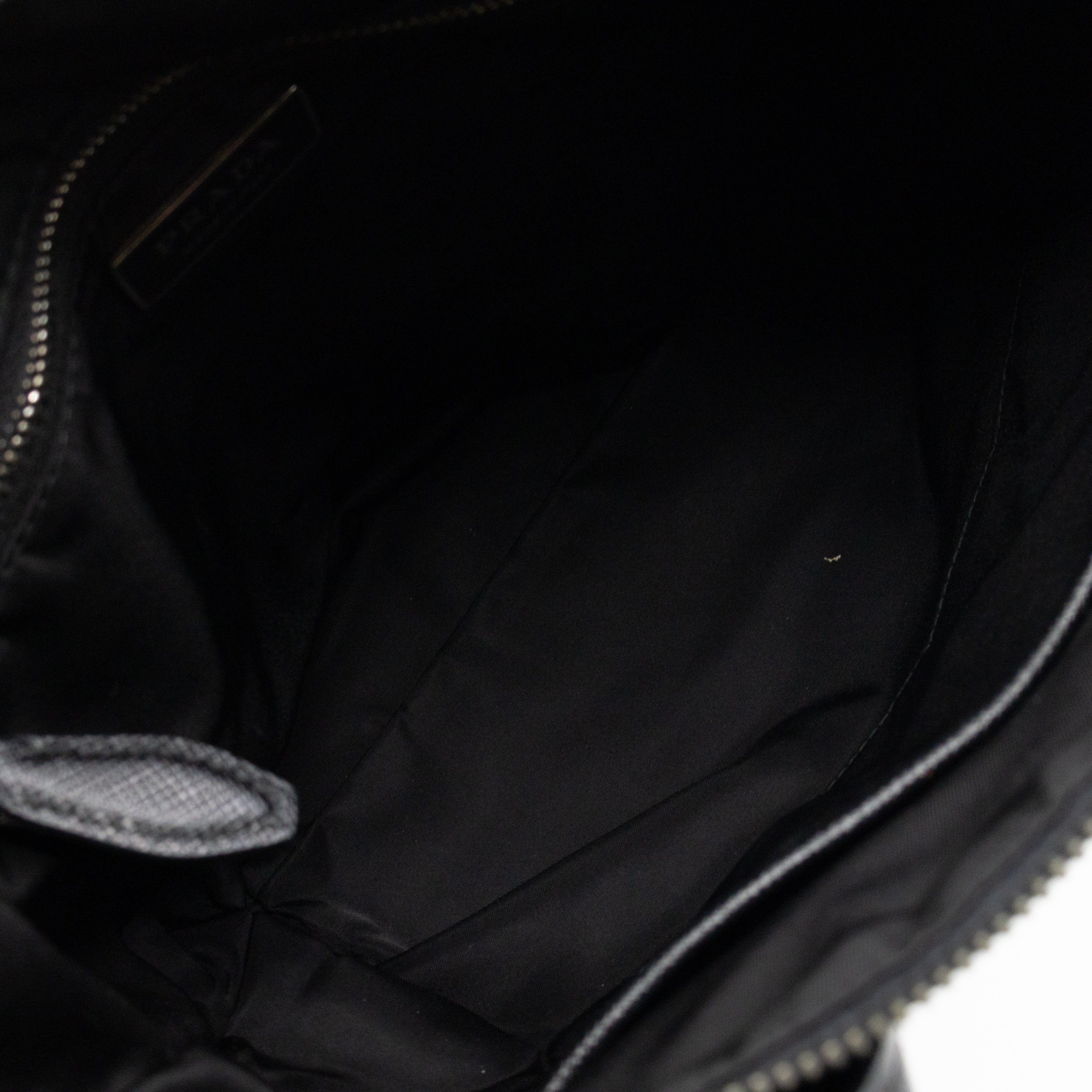Ricamo Tote Floral Beaded Black Nylon