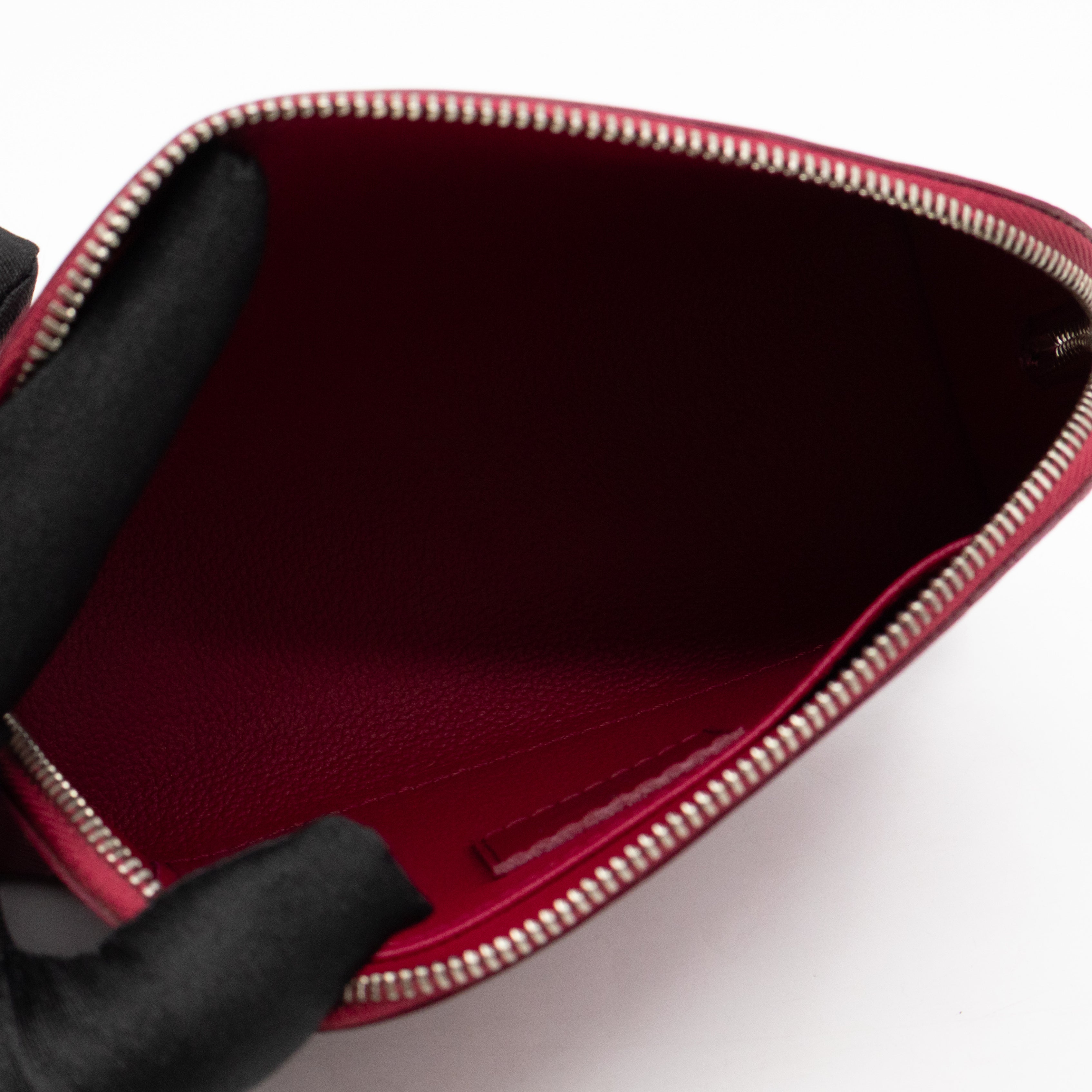 Cosmetic Pouch PM Fuchsia Epi Leather