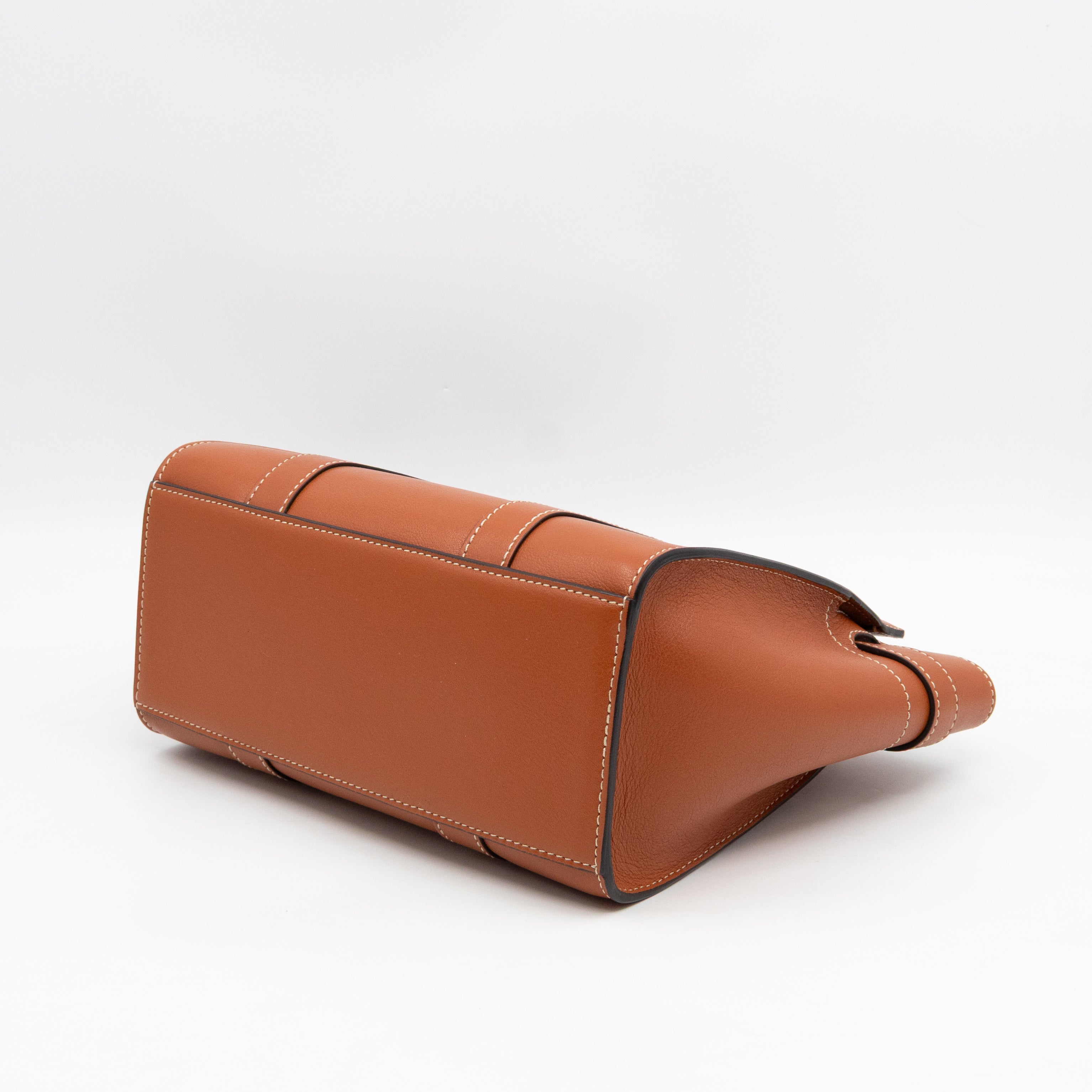 Mini Zipped Bayswater Brown Leather