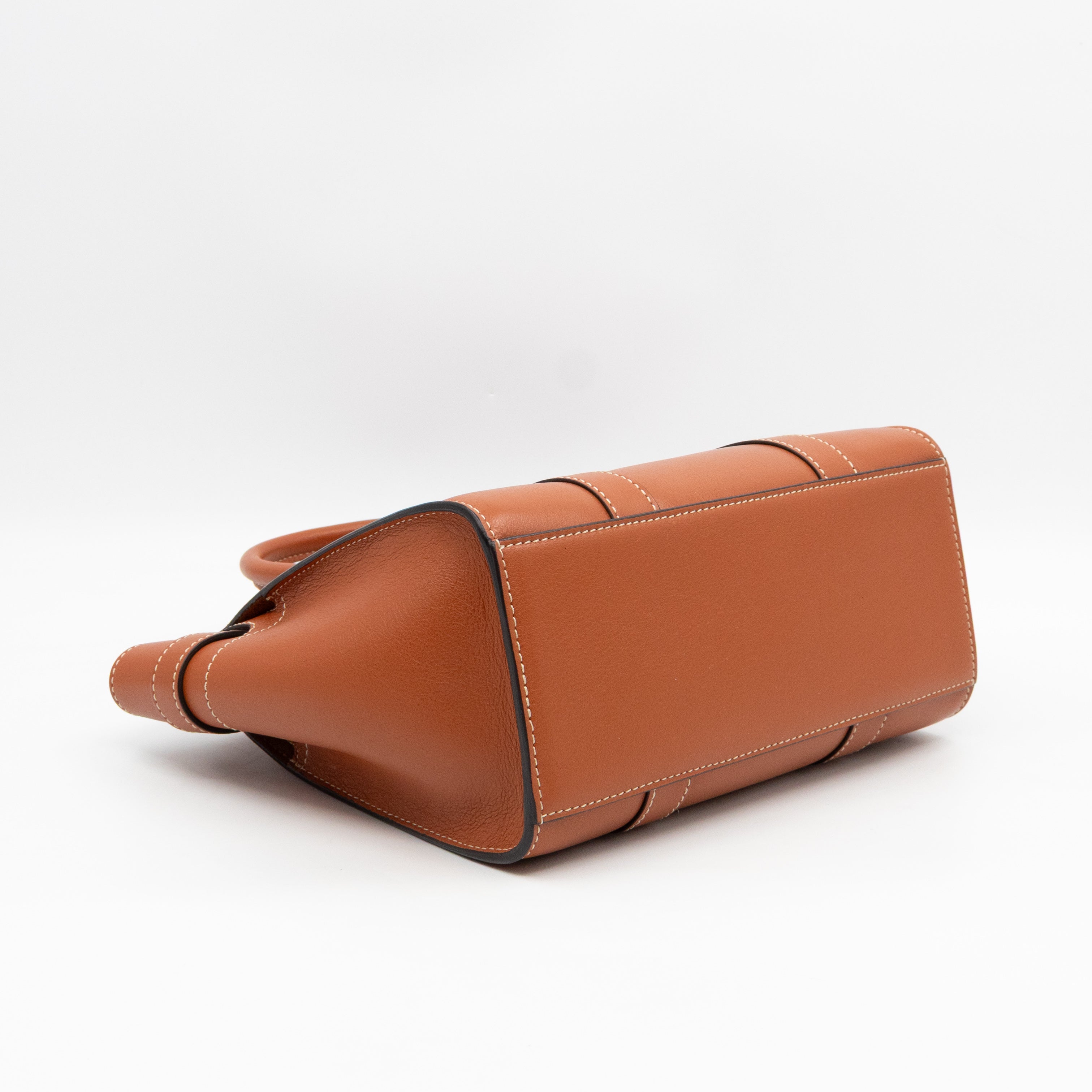 Mini Zipped Bayswater Brown Leather