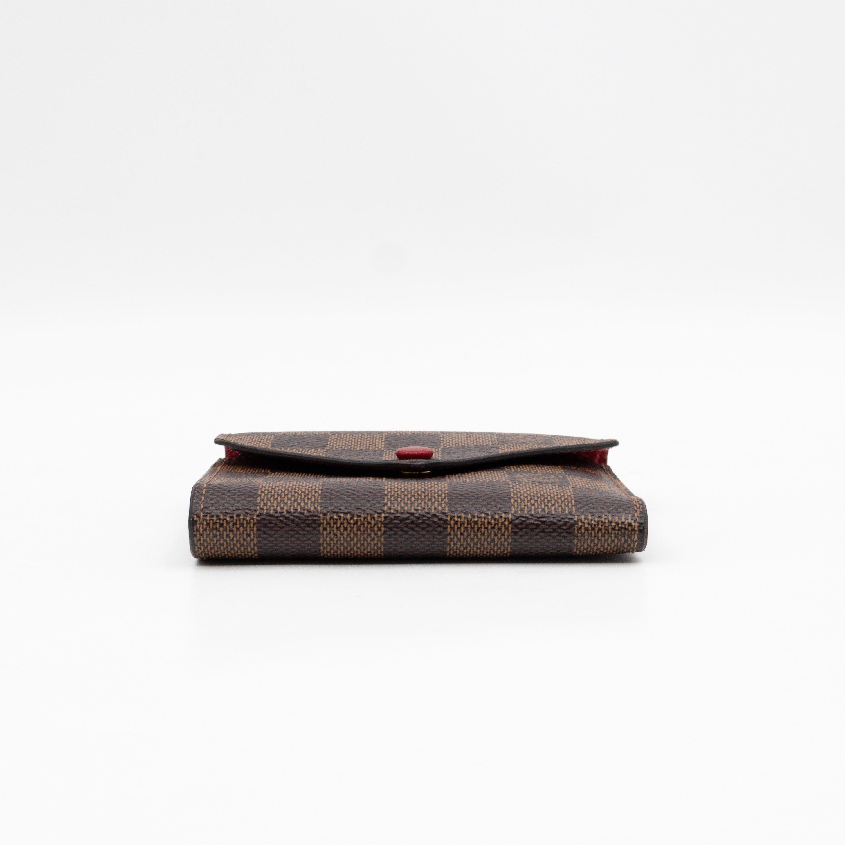 Victorine Wallet Damier Ebene Fuchsia