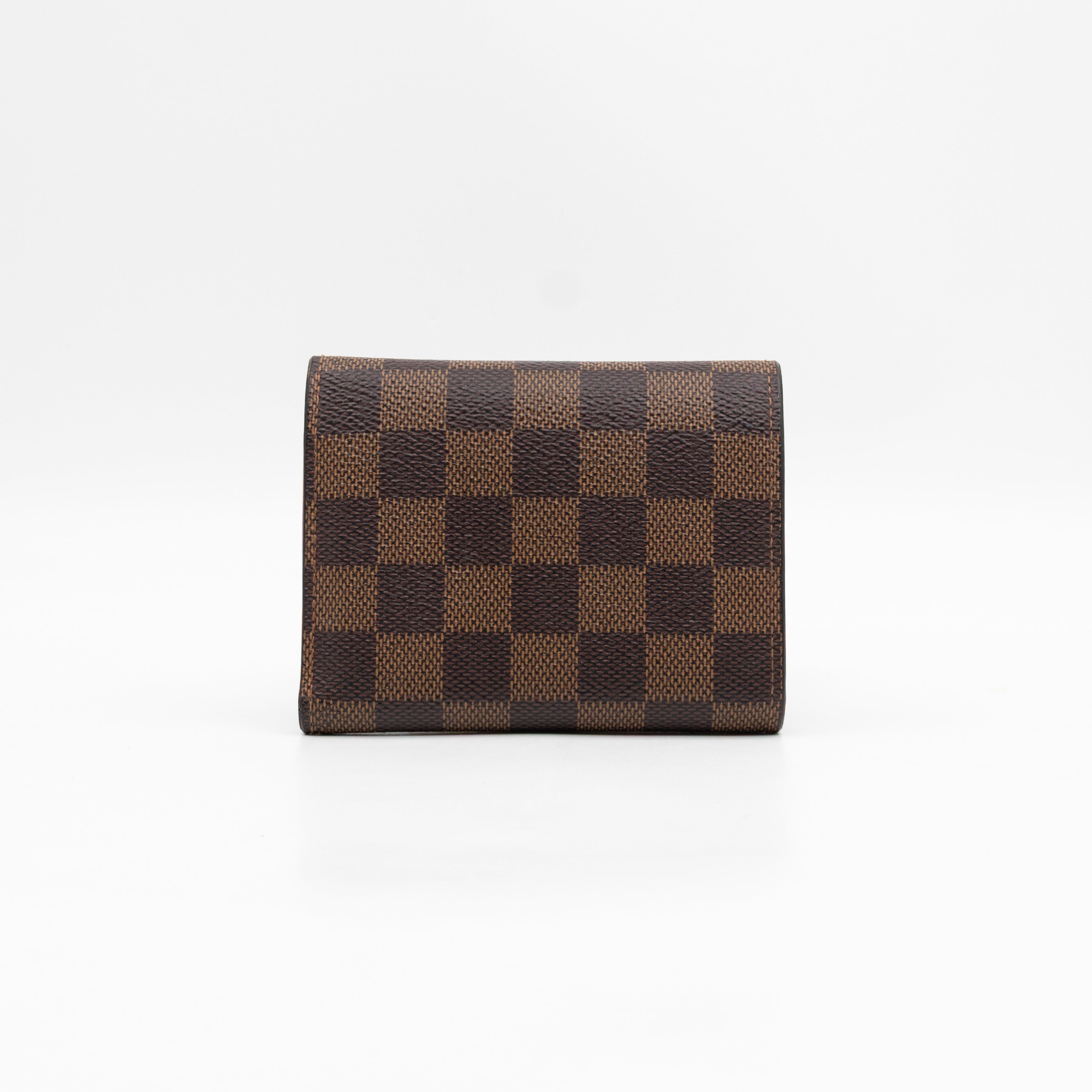 Victorine Wallet Damier Ebene Fuchsia