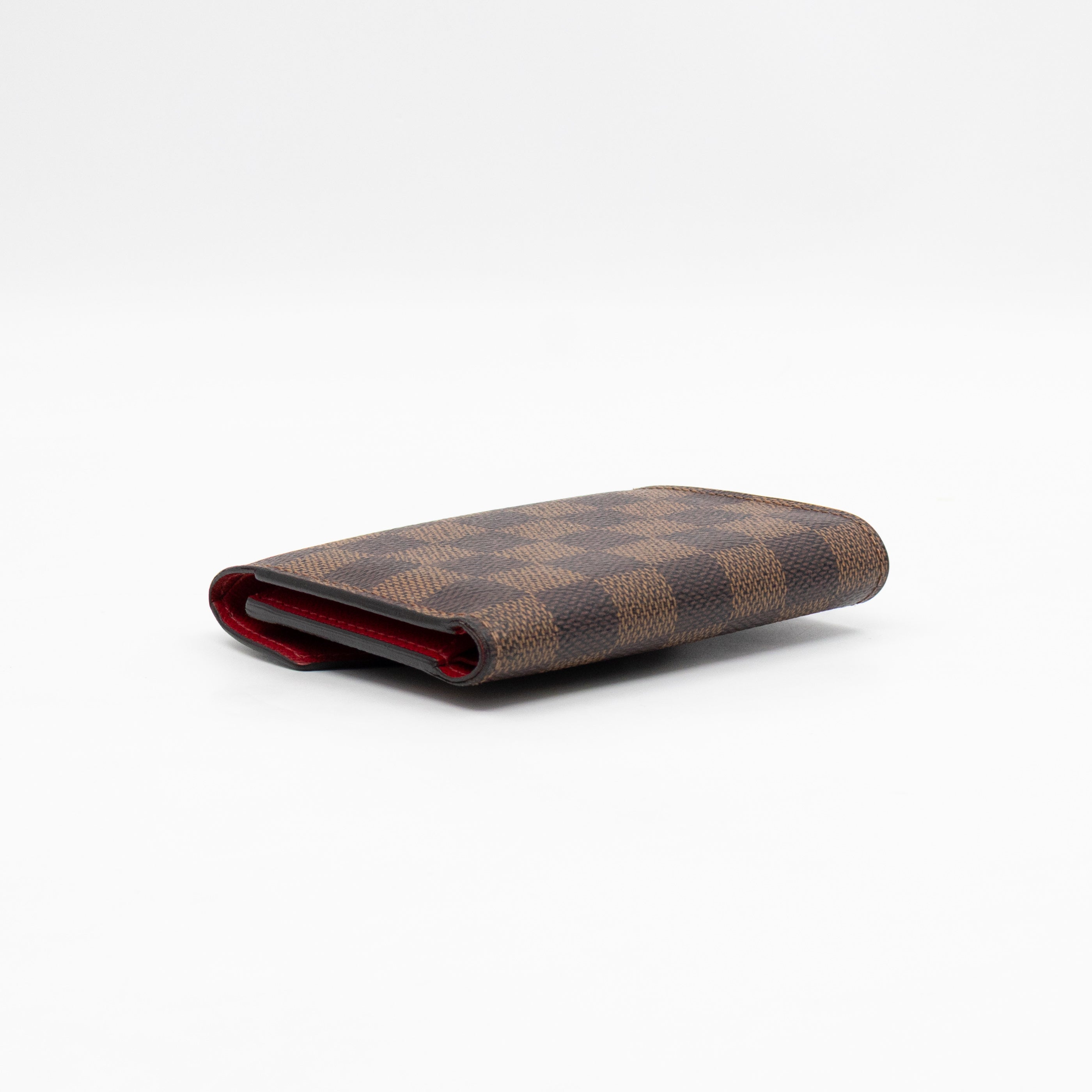 Victorine Wallet Damier Ebene Fuchsia