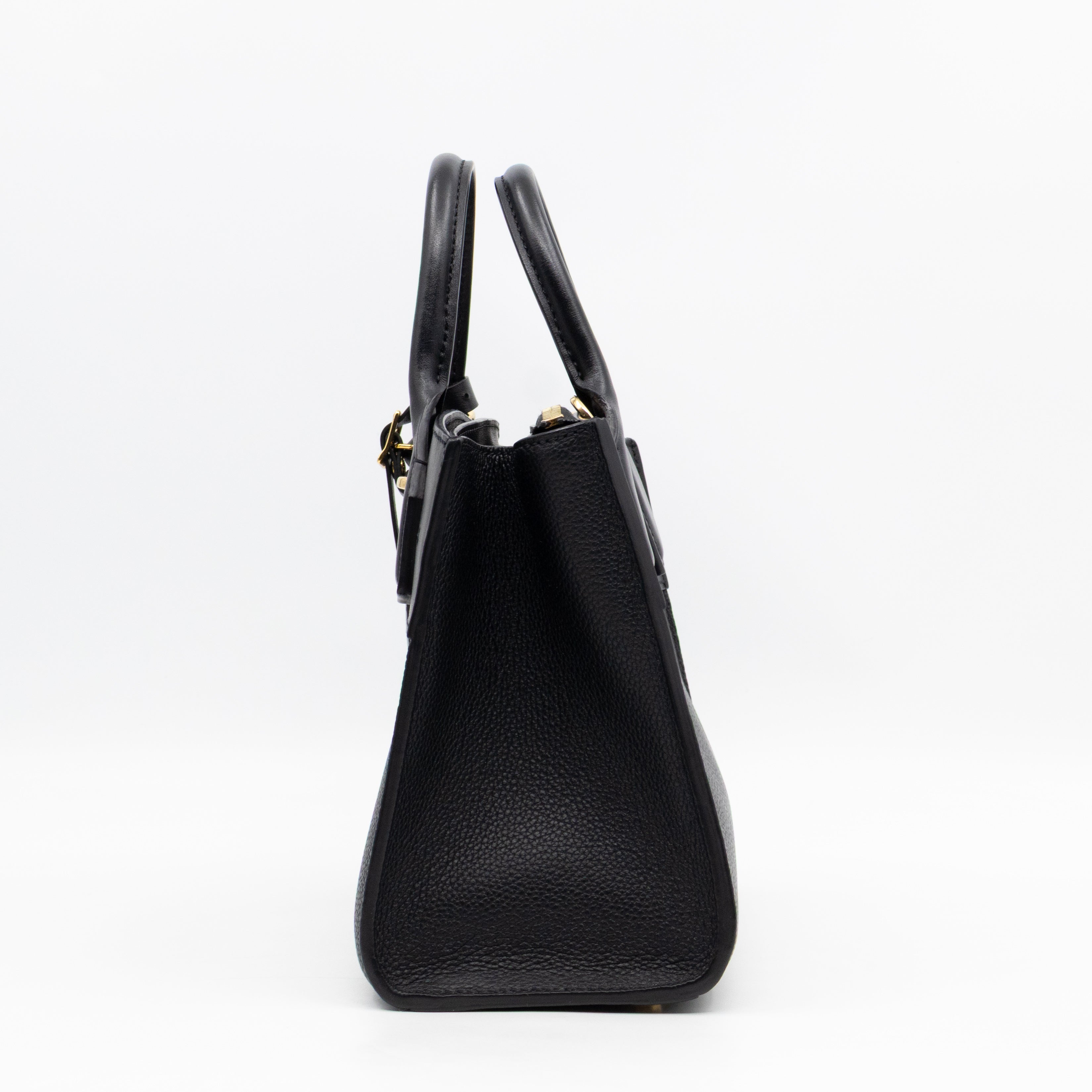City Steamer PM Black Leather