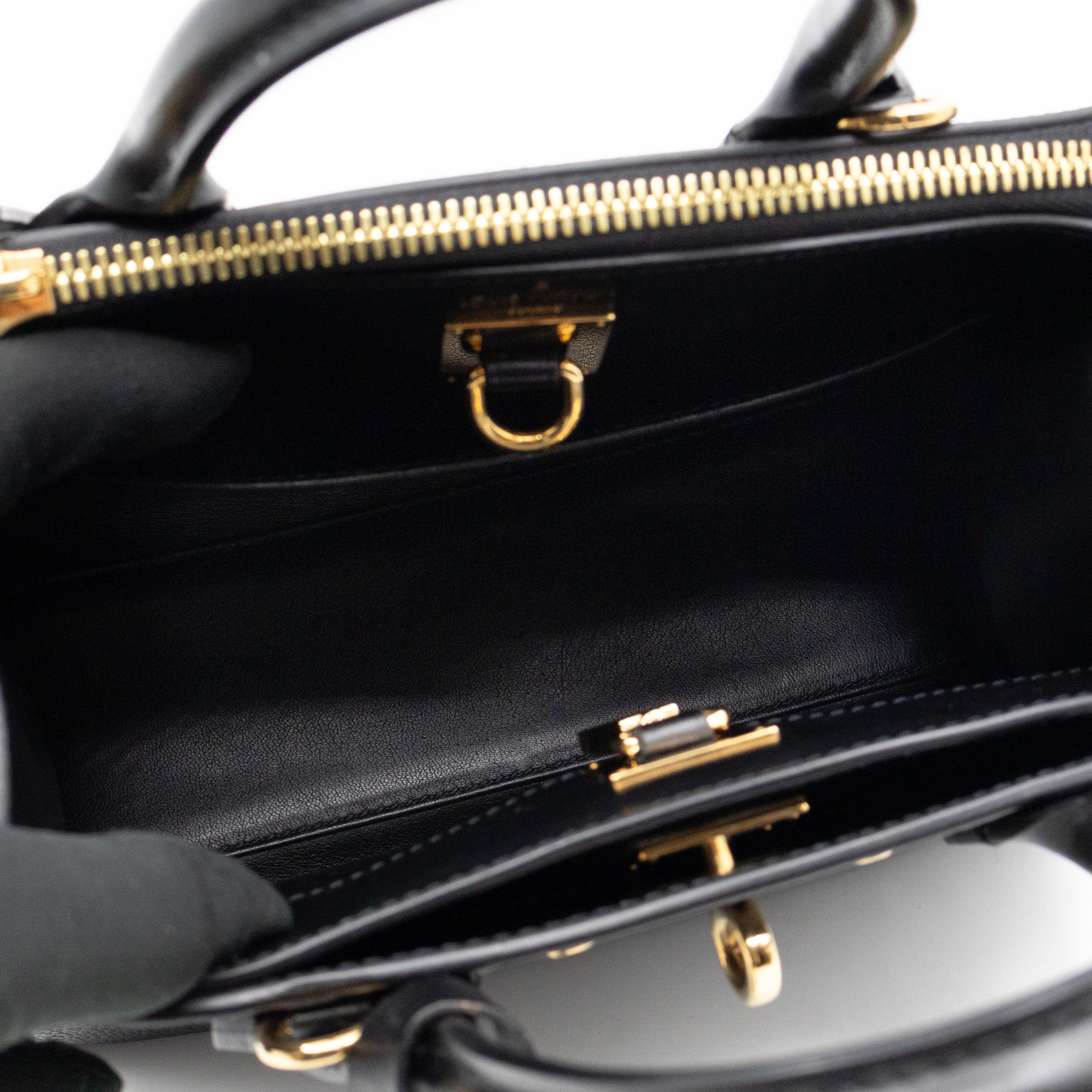 City Steamer PM Black Leather
