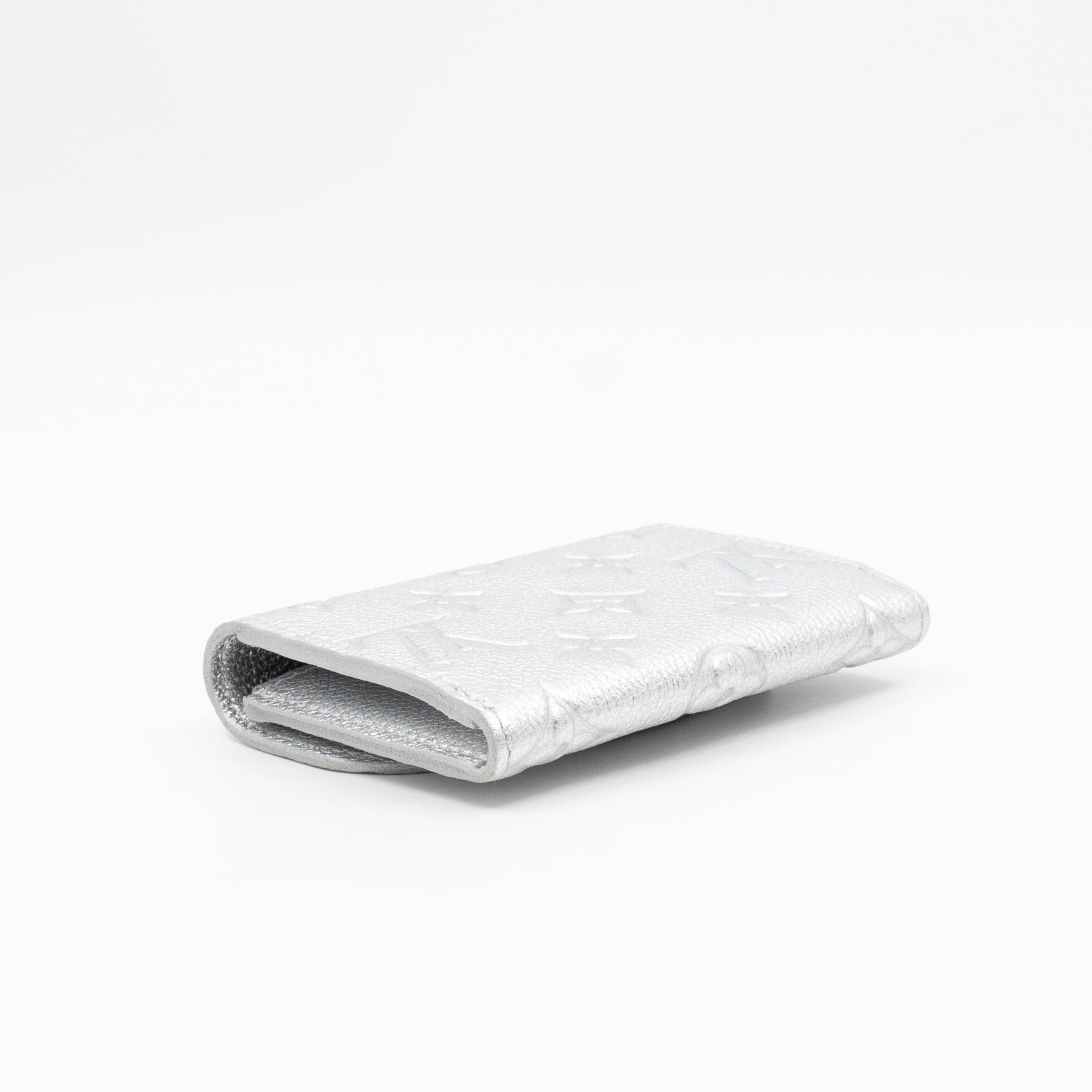 Rosalie Coin Purse Silver Monogram Empreinte