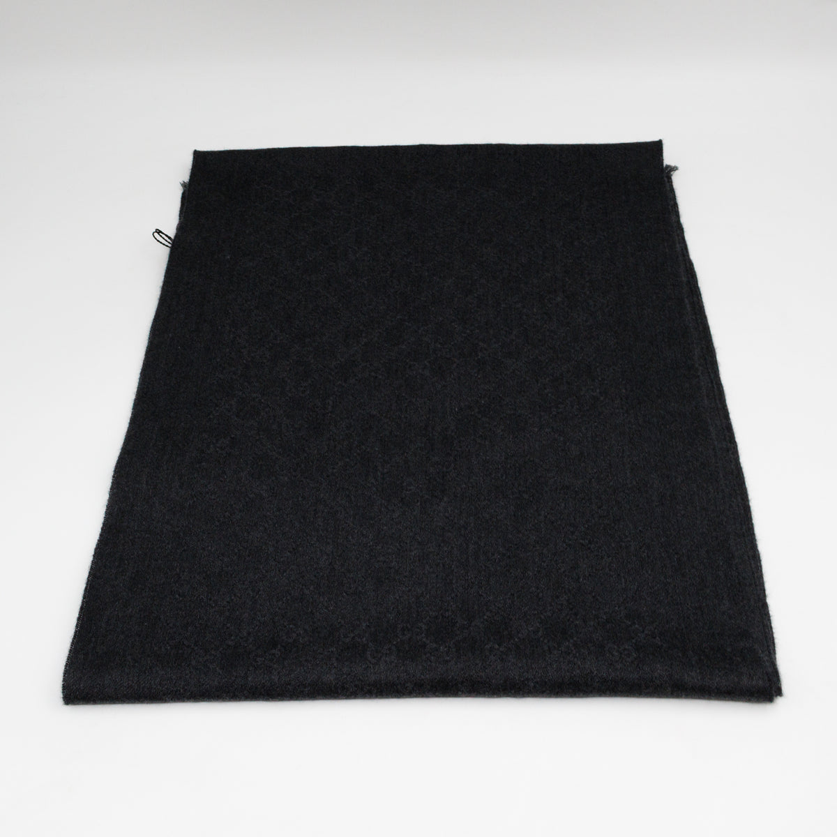 GG Wool Scarf Grey