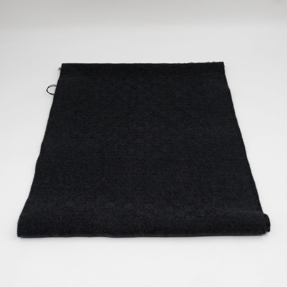 GG Wool Scarf Grey
