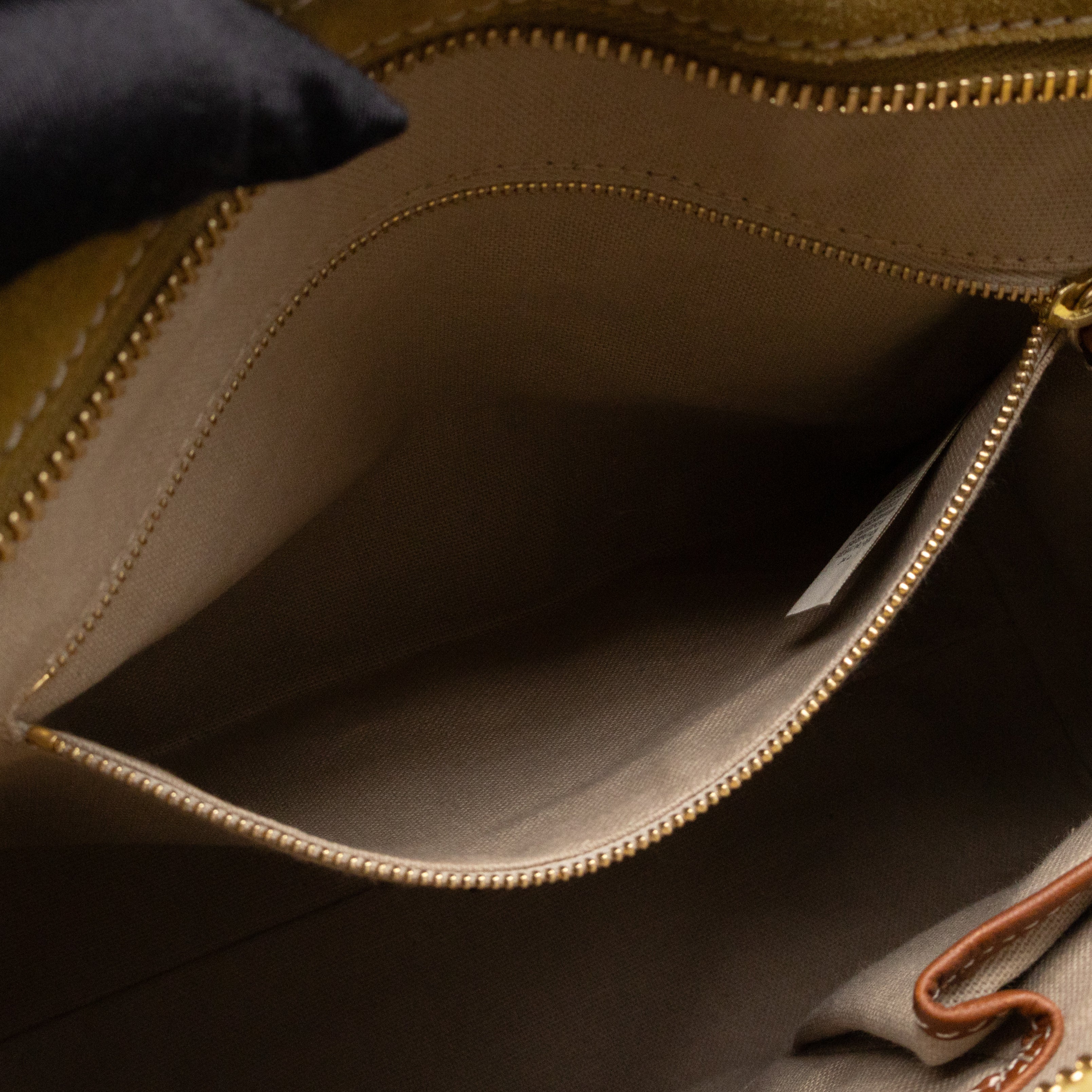 Alchester Satchel Bag Brown & Yellow Leather