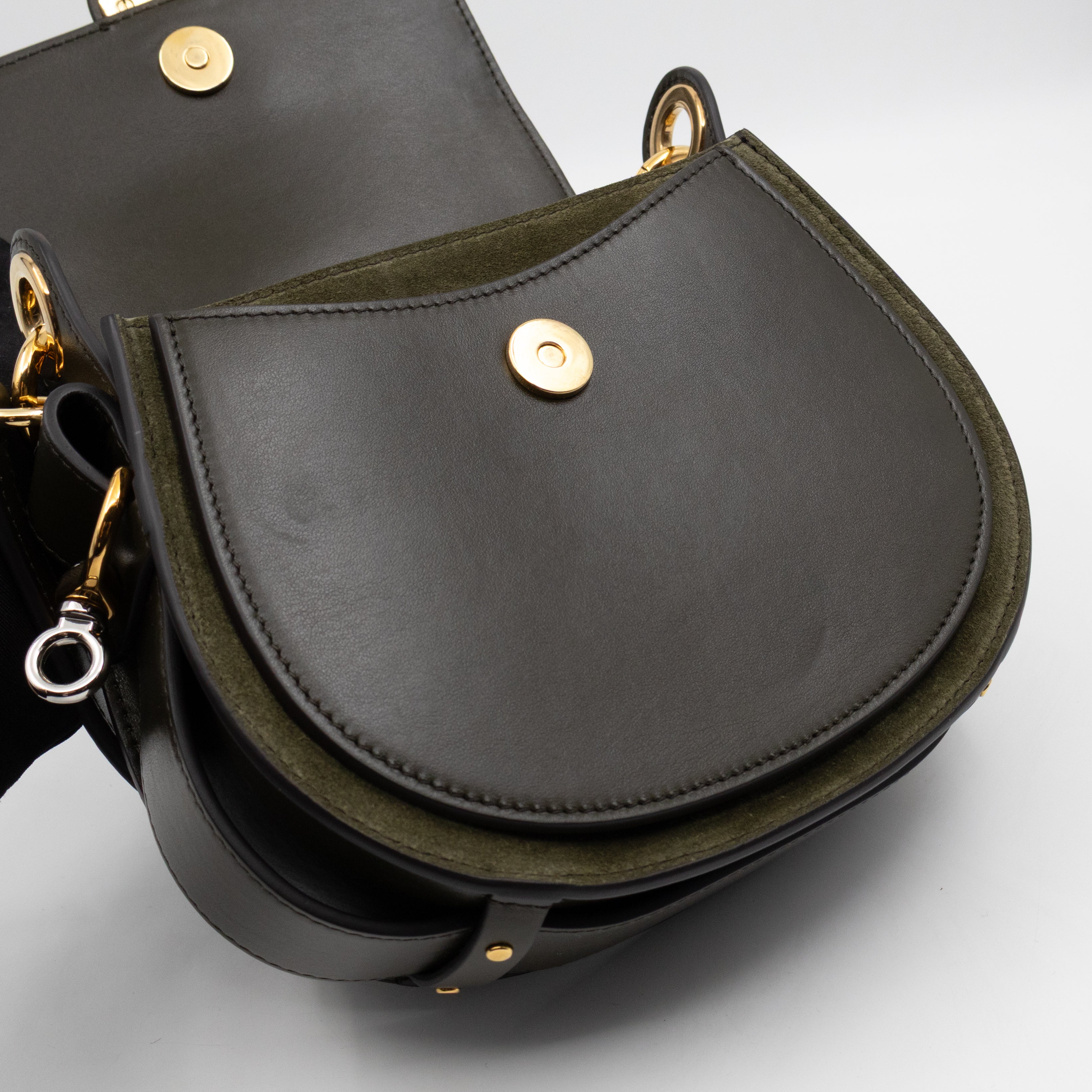Tess Small Bag Night Forest Leather