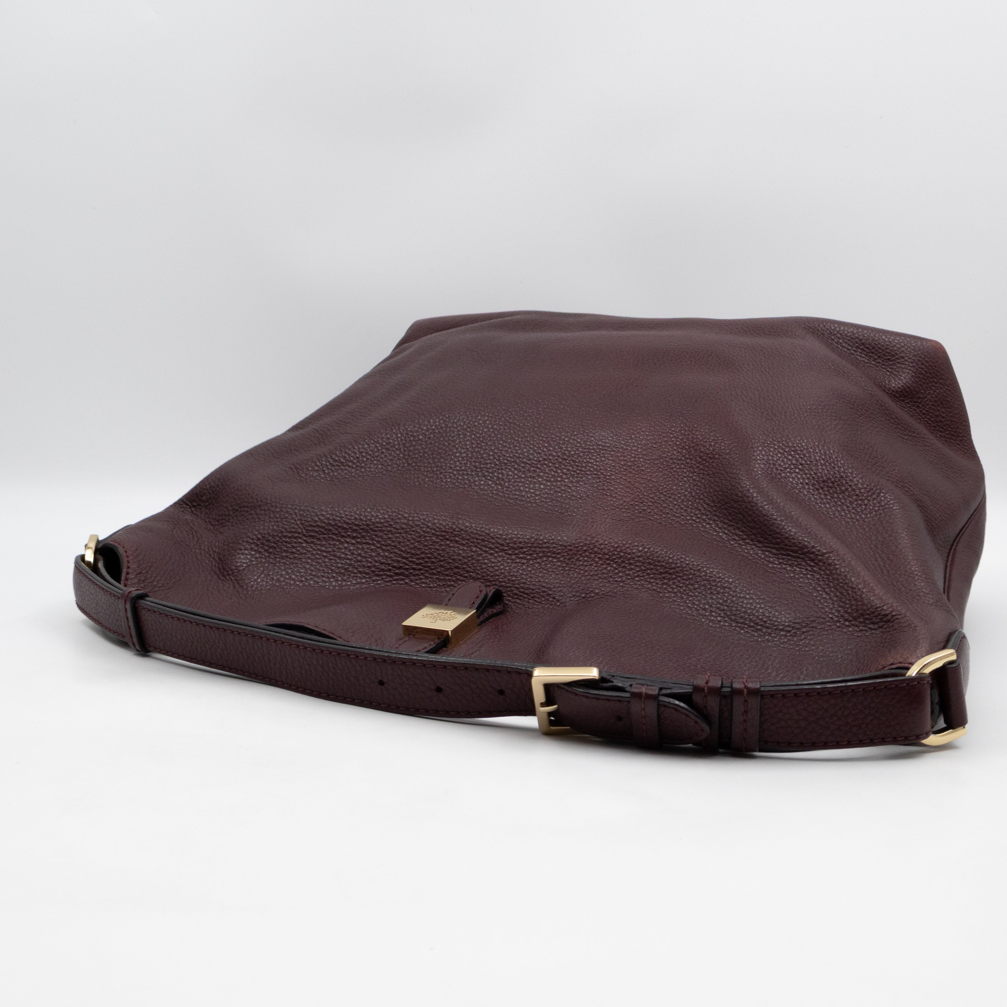 Tessie Hobo Oxblood Leather