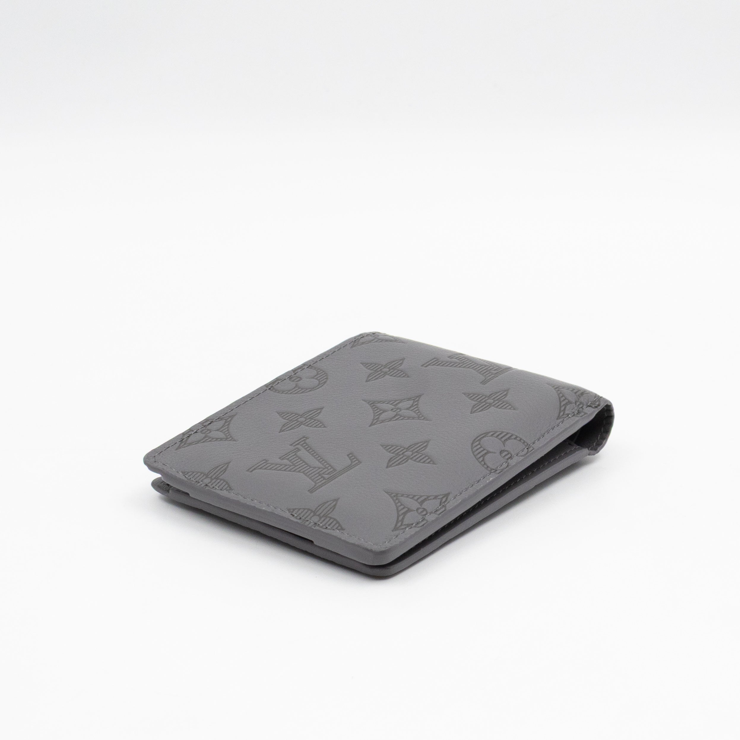 Multiple Wallet Anthracite Grey Monogram Shadow Leather