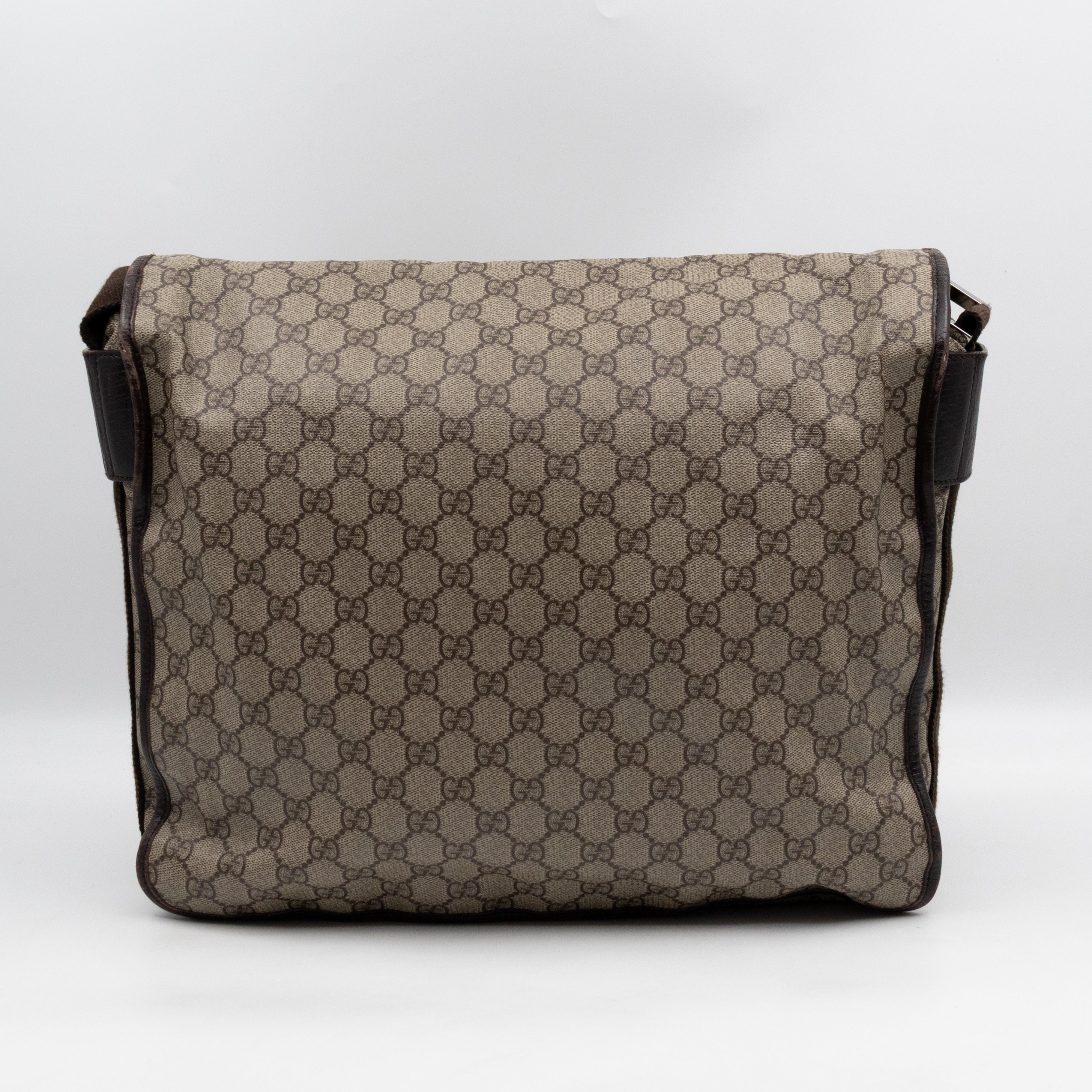Messenger Shoulder Bag Brown GG Canvas