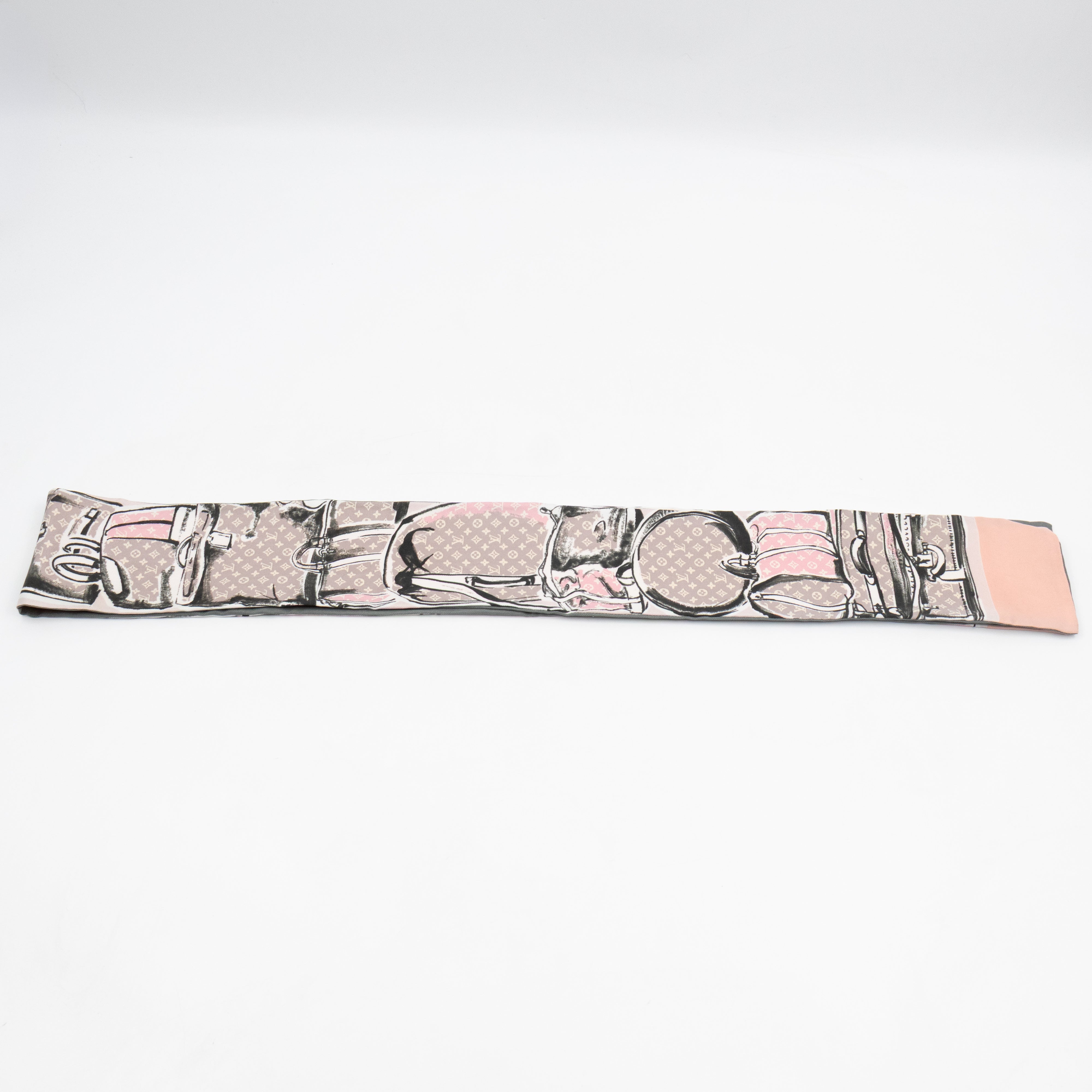 Trunks Bandeau Rose Poudre Silk Scarf