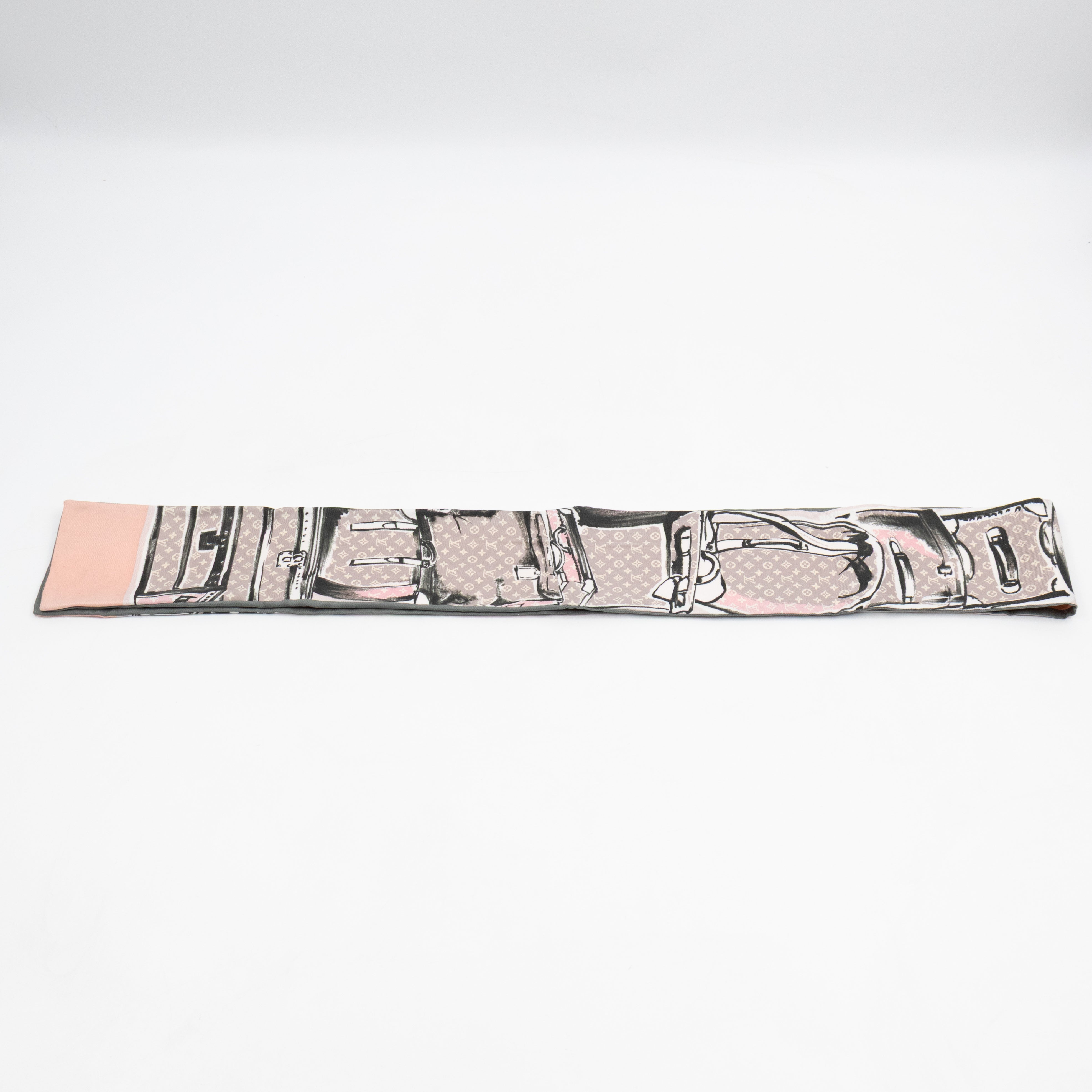 Trunks Bandeau Rose Poudre Silk Scarf