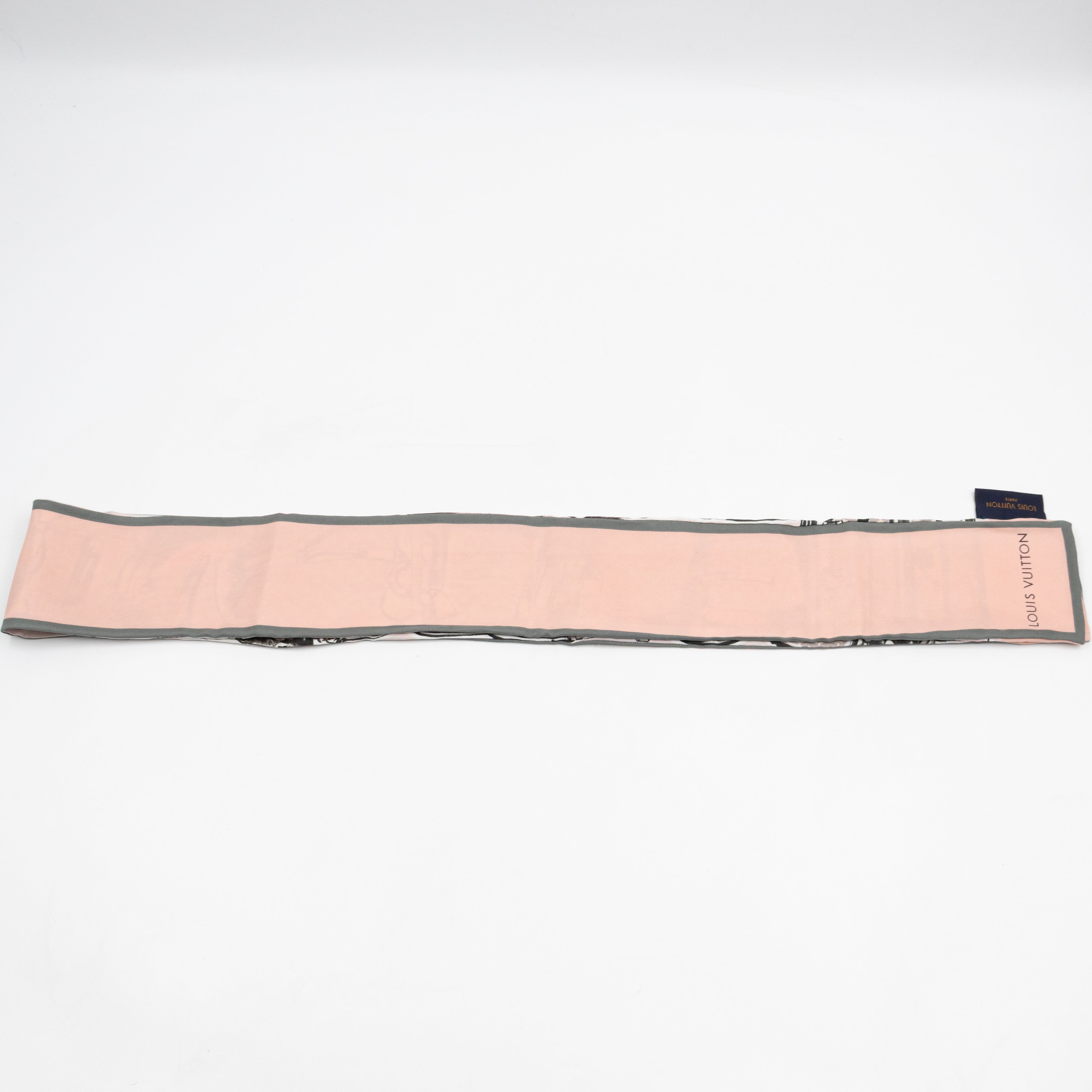 Trunks Bandeau Rose Poudre Silk Scarf