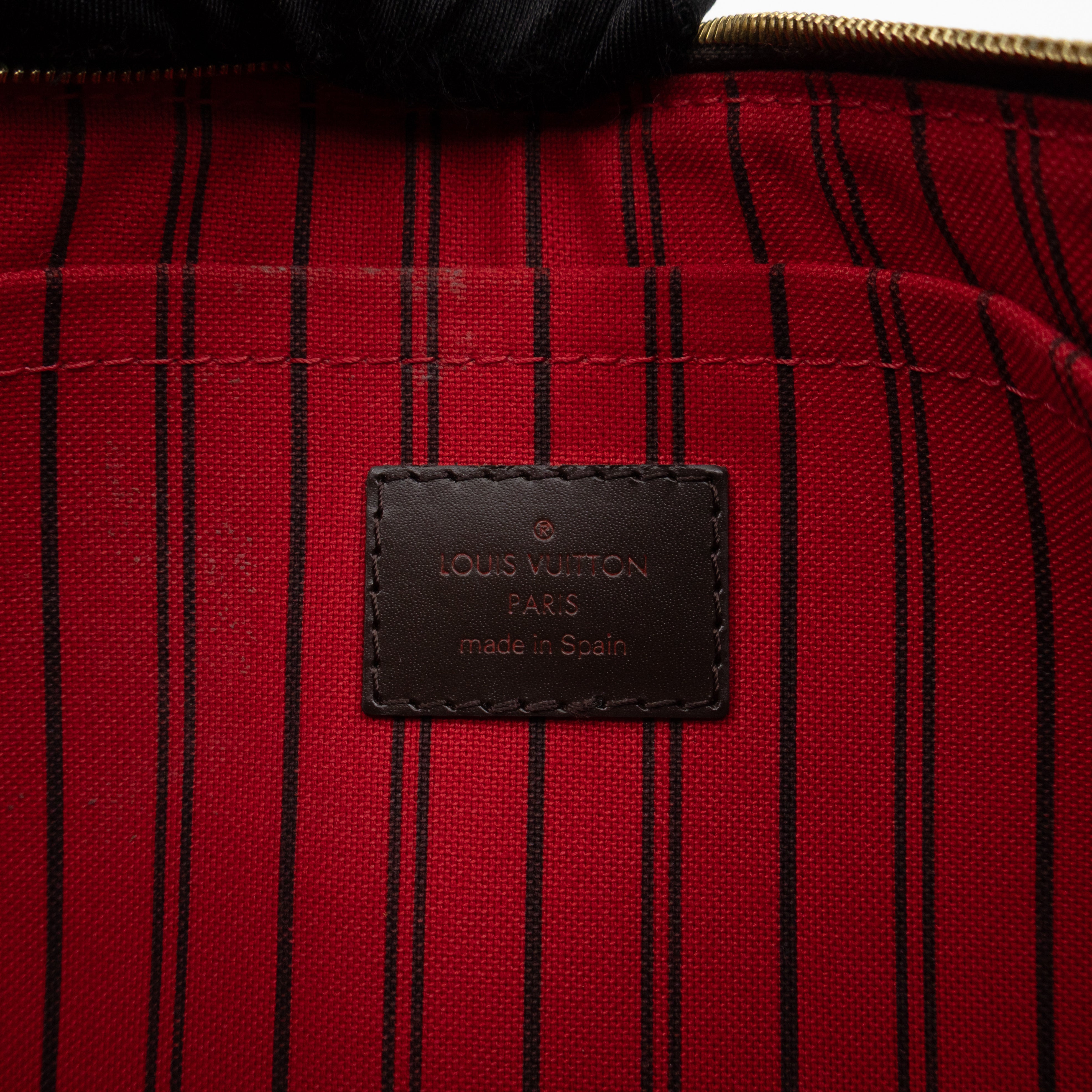 Neverfull Pochette Damier Ebene