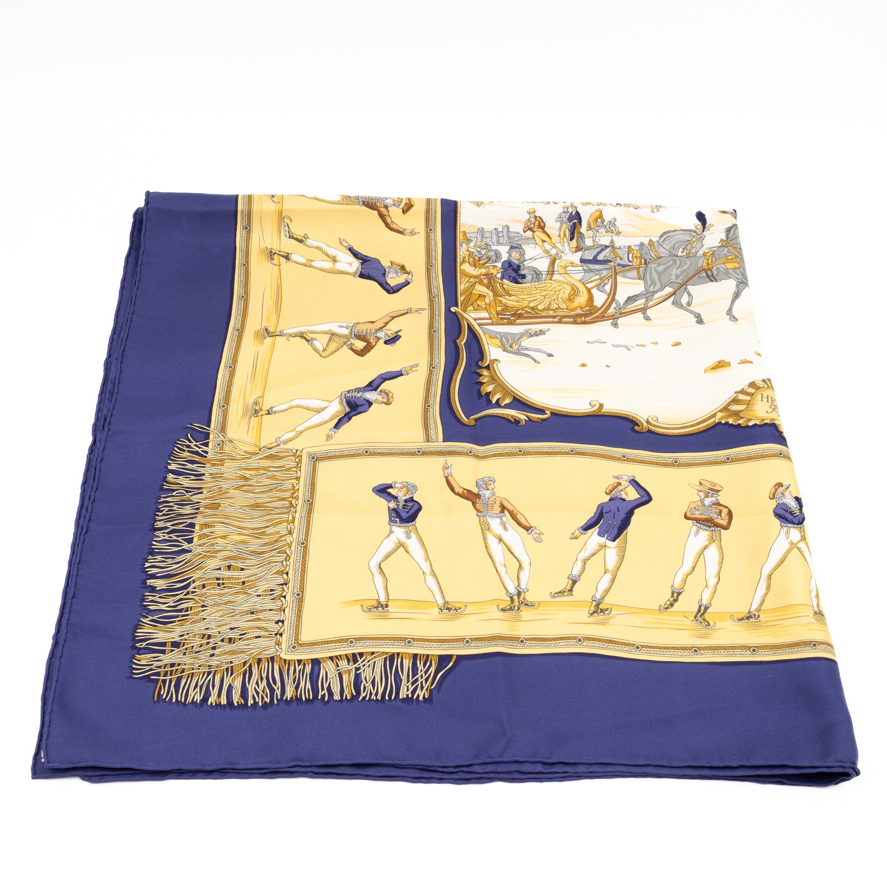 Silk Scarf 90 Plaisirs du Froid