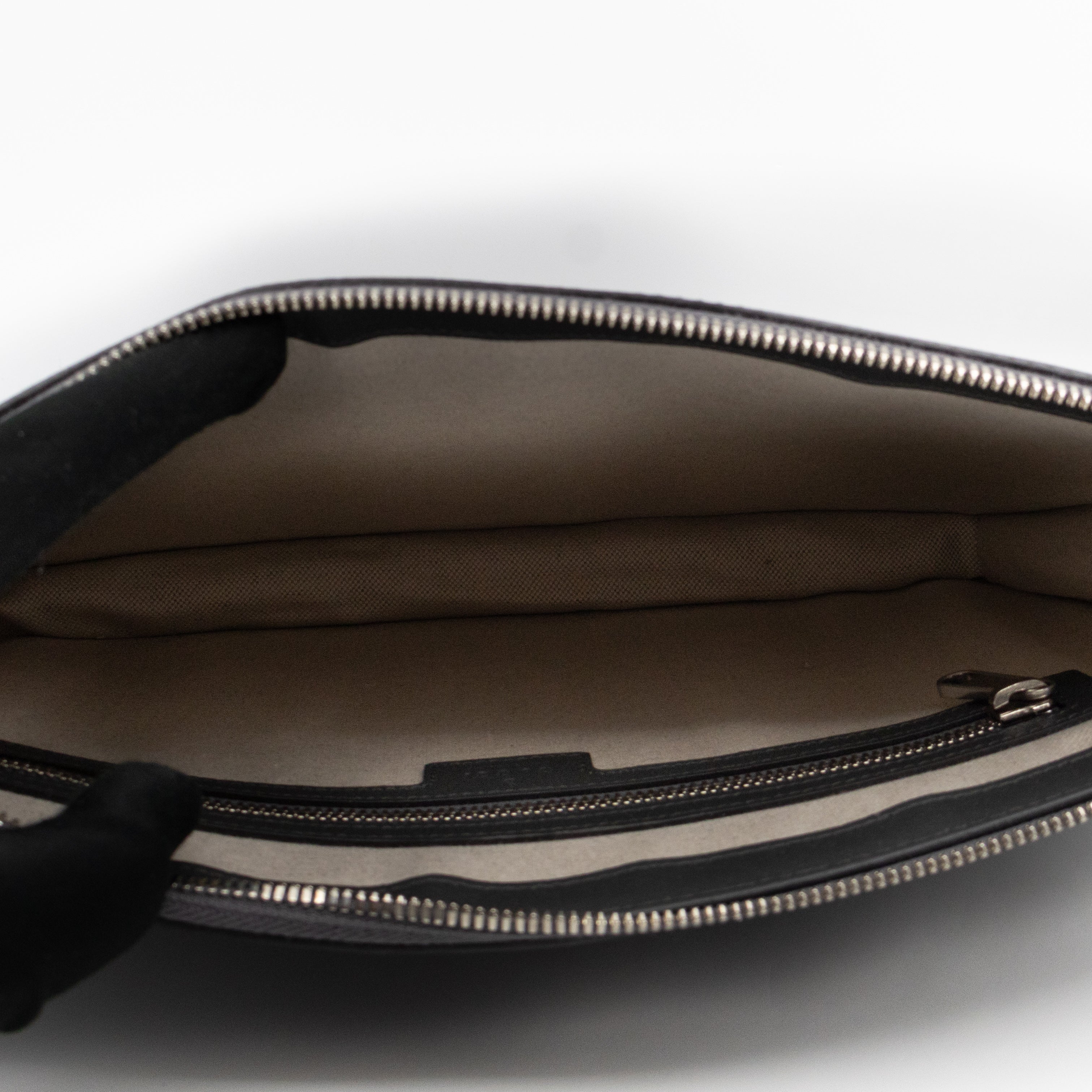 Ophidia GG Portfolio Clutch Grey GG Supreme