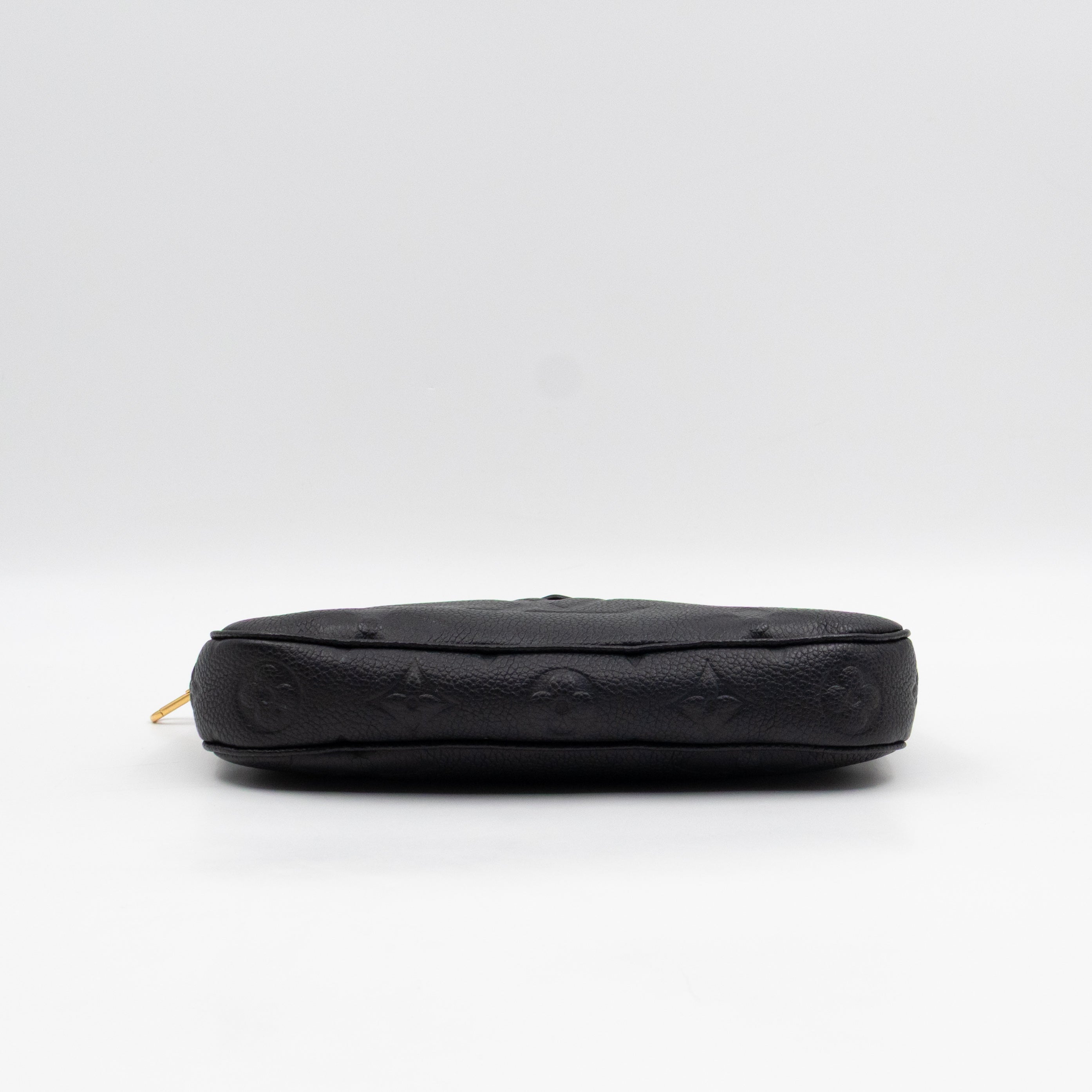 Multi Pochette Accessoires Black Monogram Empreinte