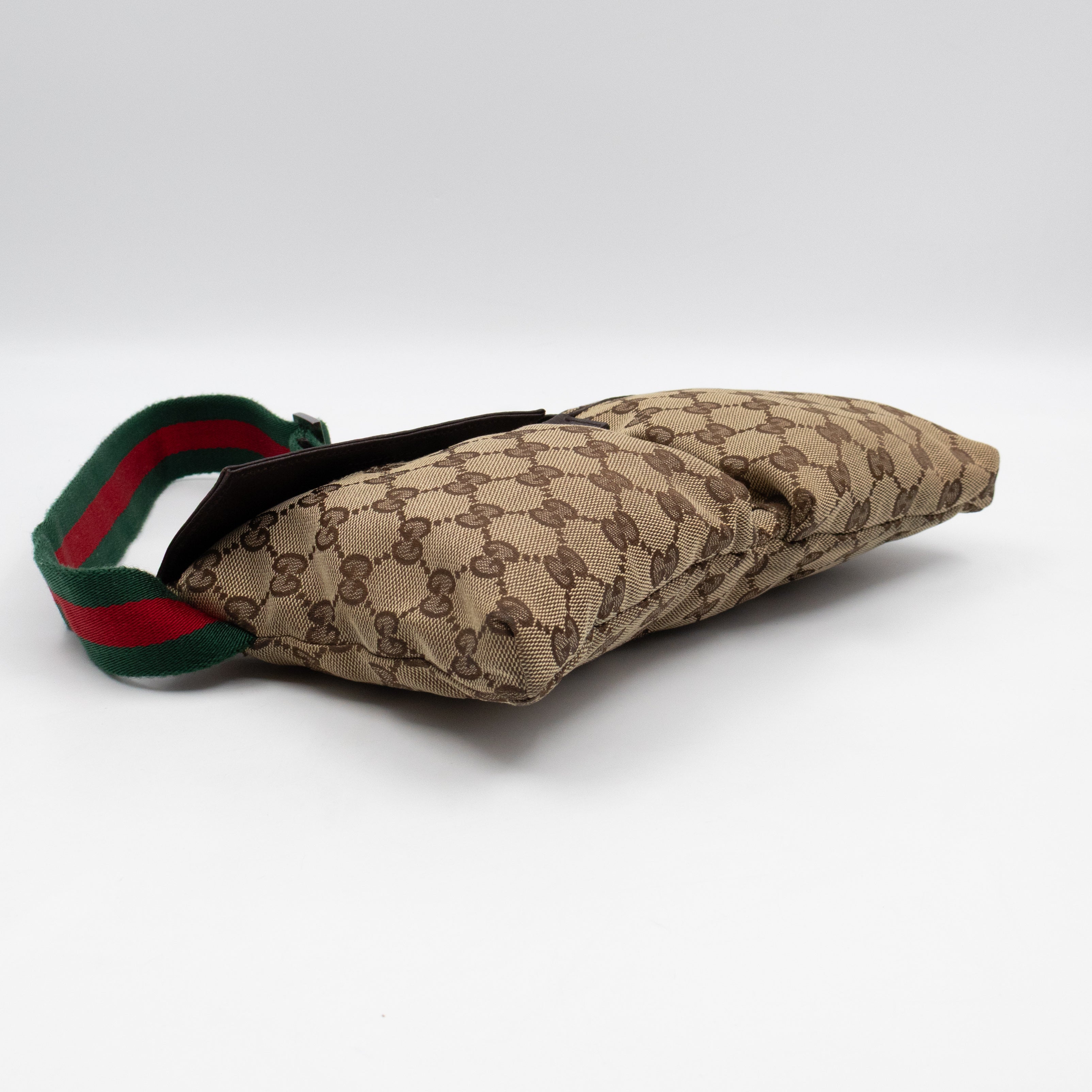 Belt Bag GG Canvas Brown Leather