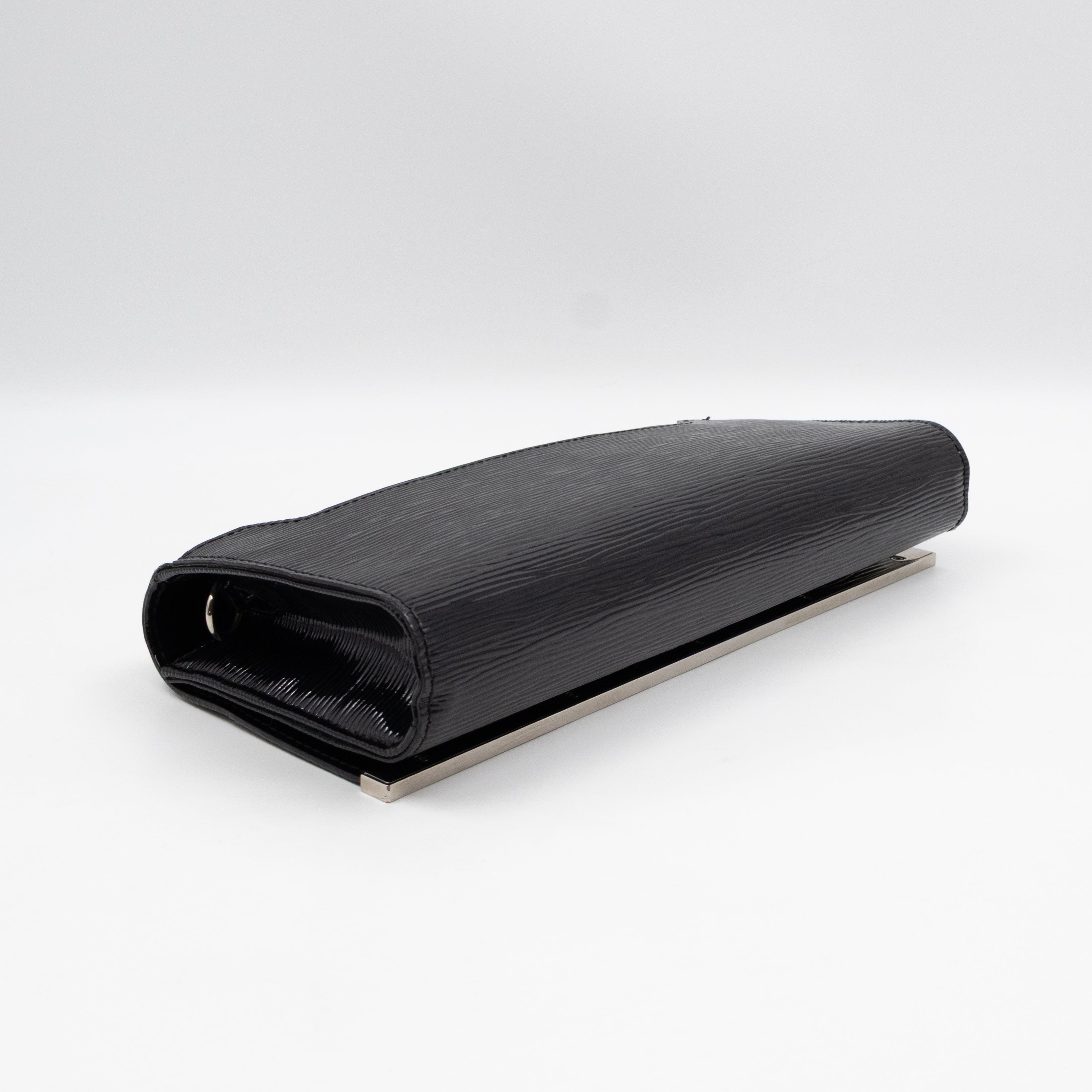 Sevigne Clutch Electric Noir Epi Leather