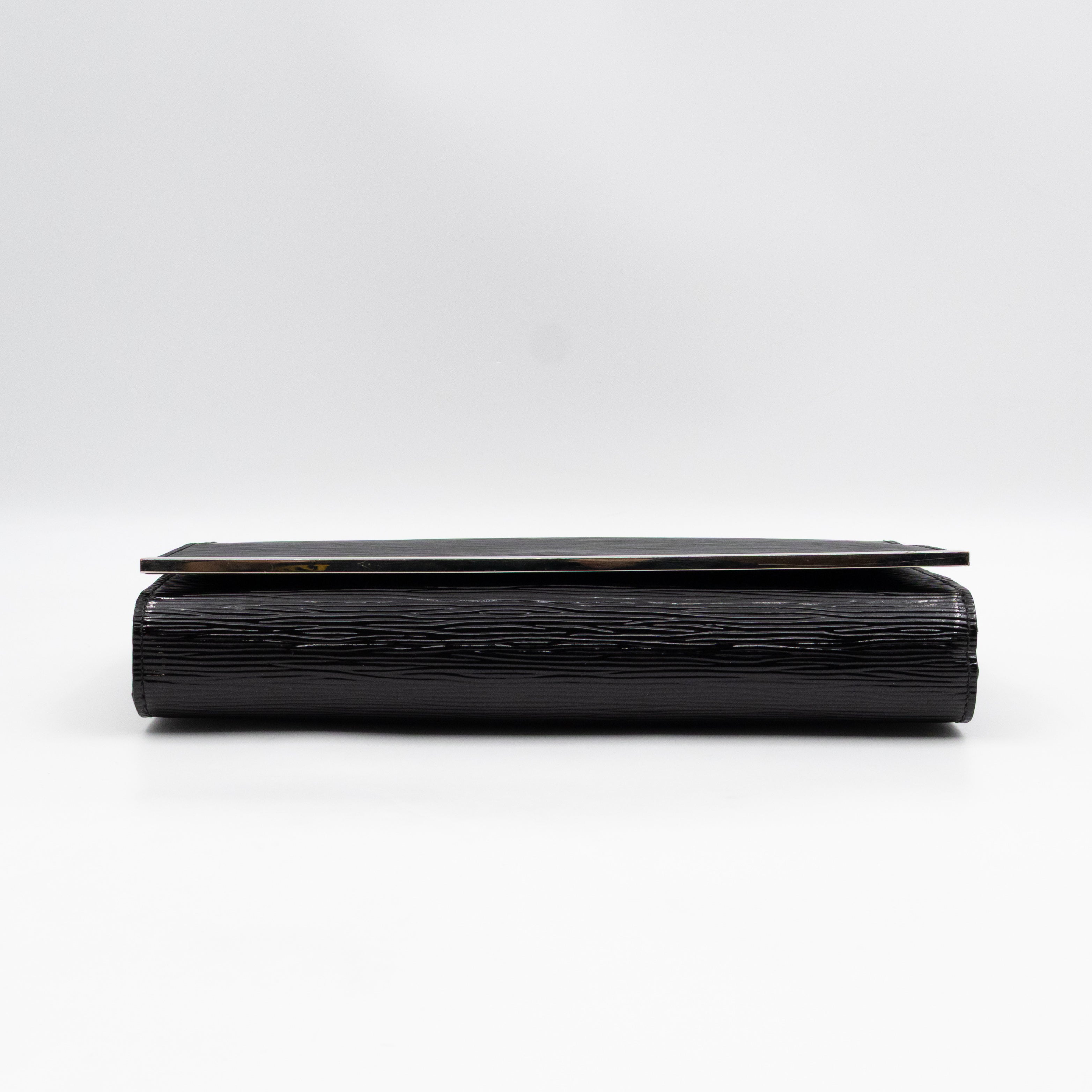 Sevigne Clutch Electric Noir Epi Leather