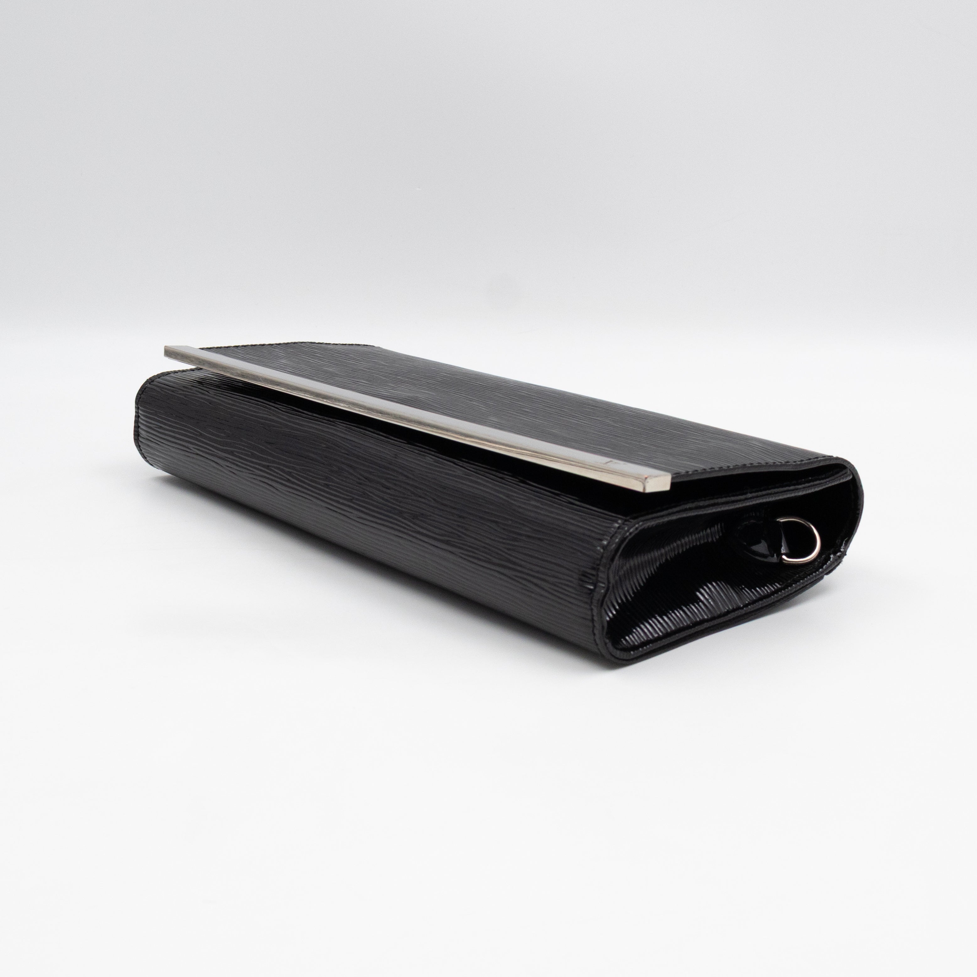 Sevigne Clutch Electric Noir Epi Leather