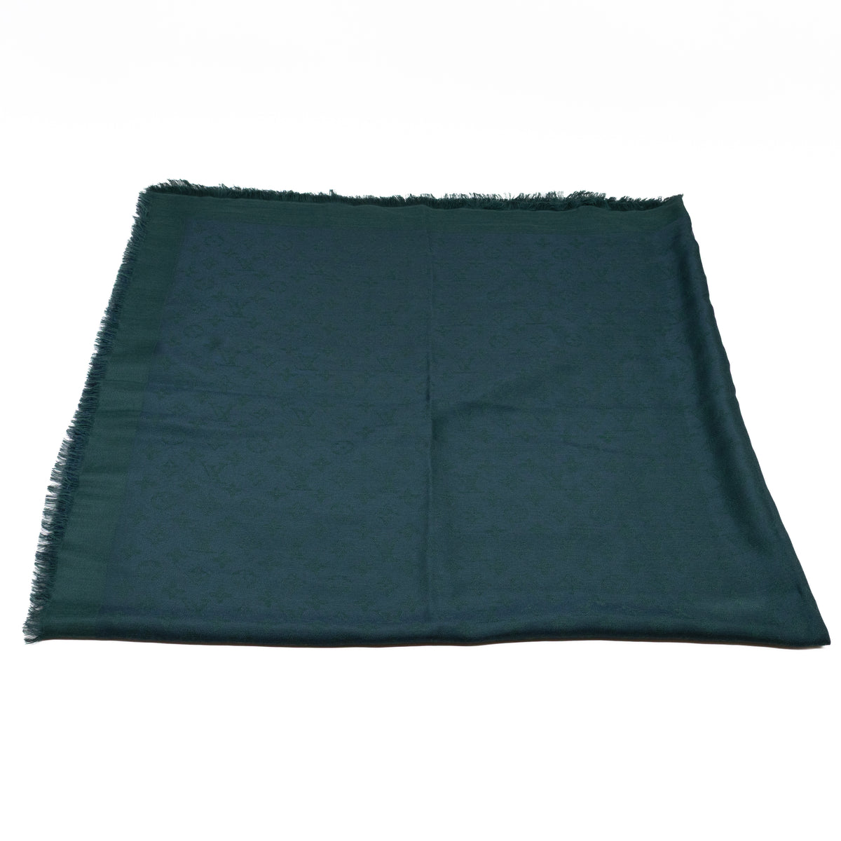 Monogram Shine Shawl Green