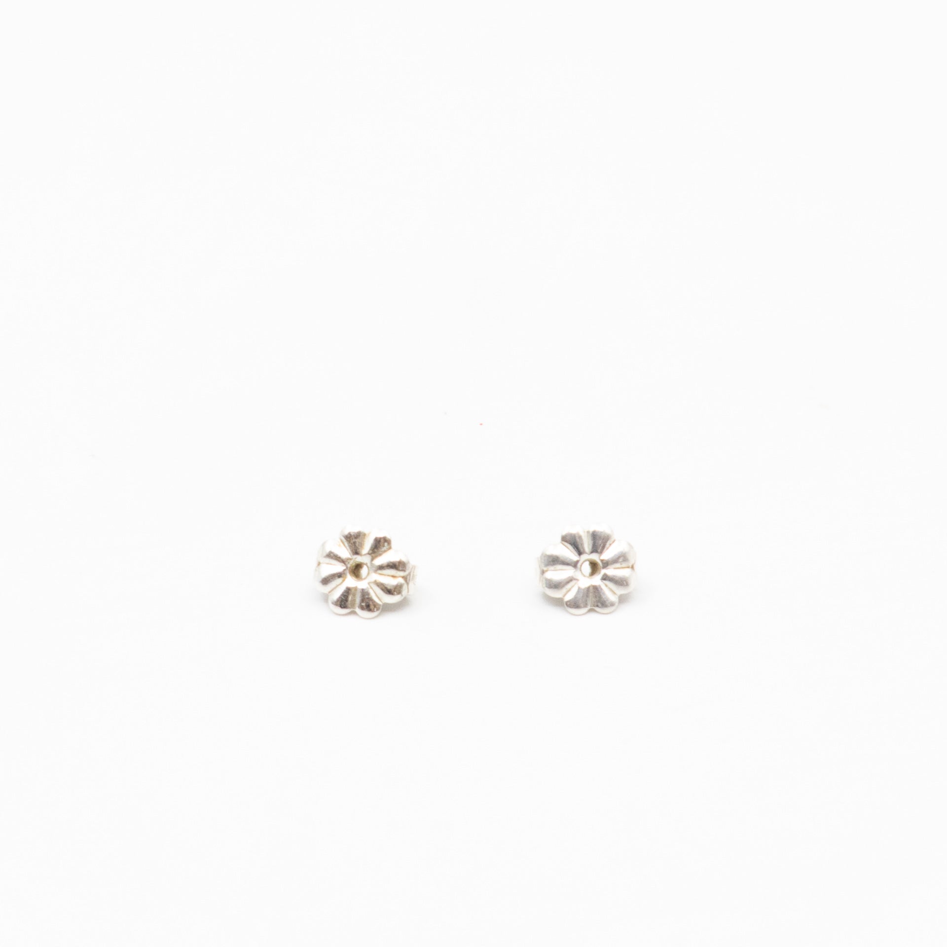 Twisted Knot Earrings Sterling Silver
