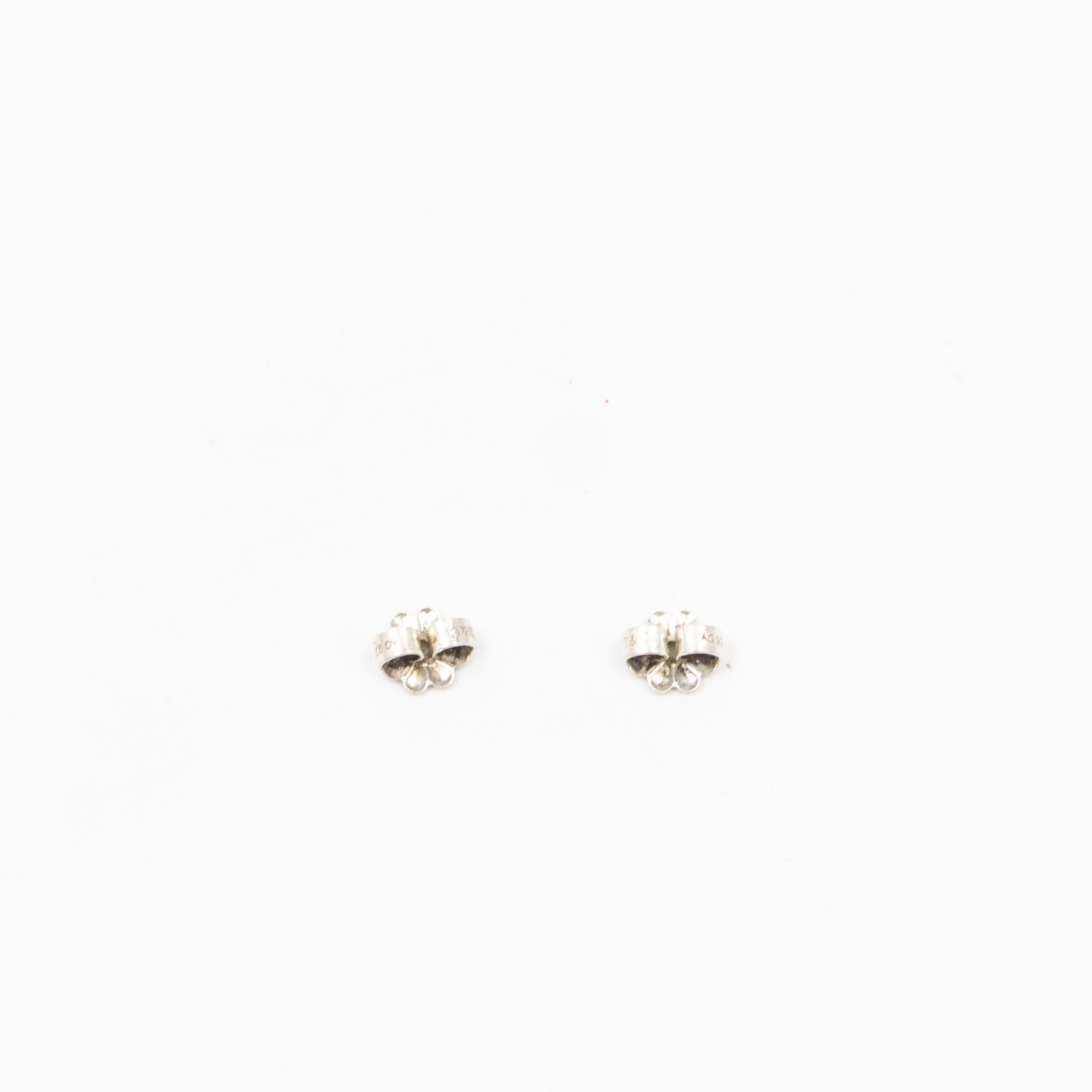 Twisted Knot Earrings Sterling Silver