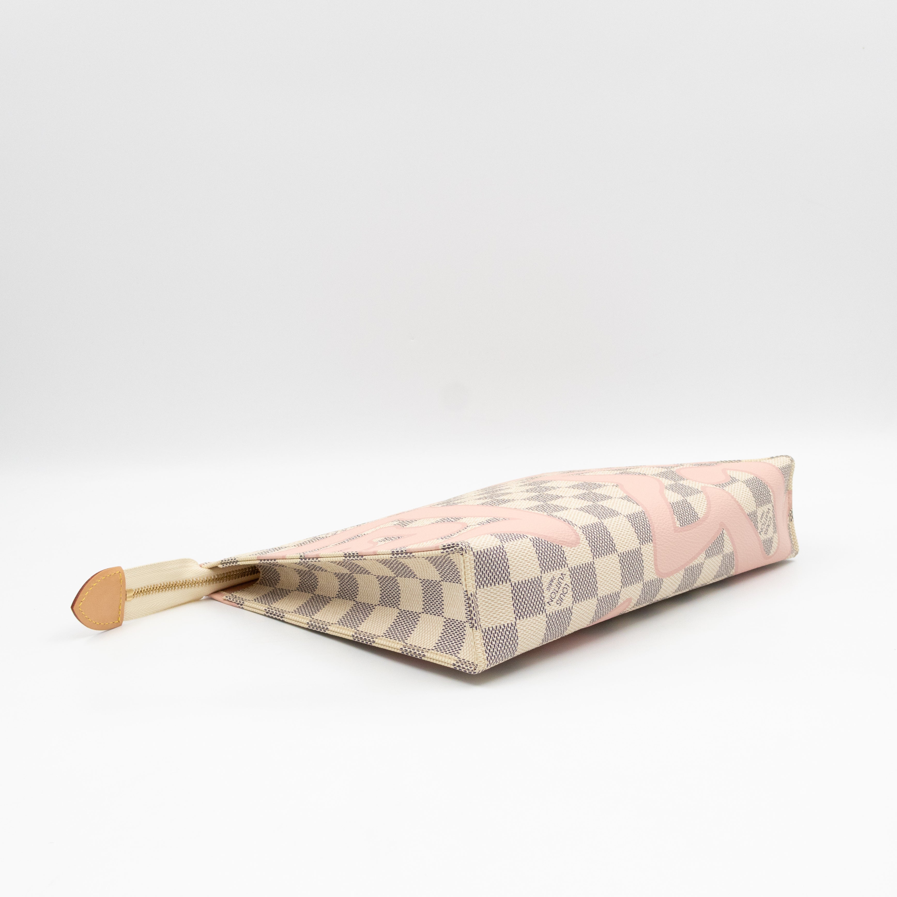 Toiletry Pouch 26 Tahitienne Damier Azur