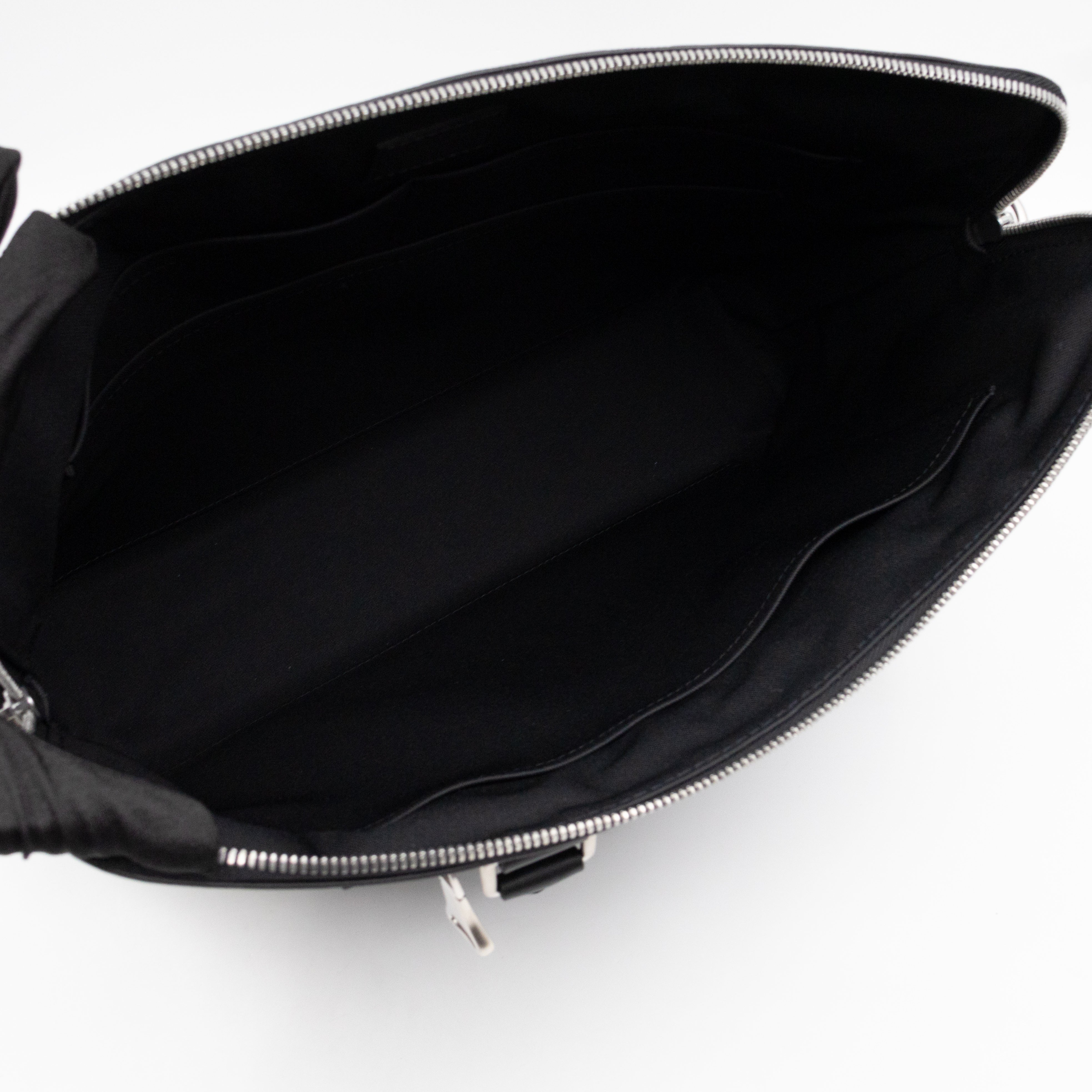 Avenue Soft Briefcase Black Damier Infini Leather