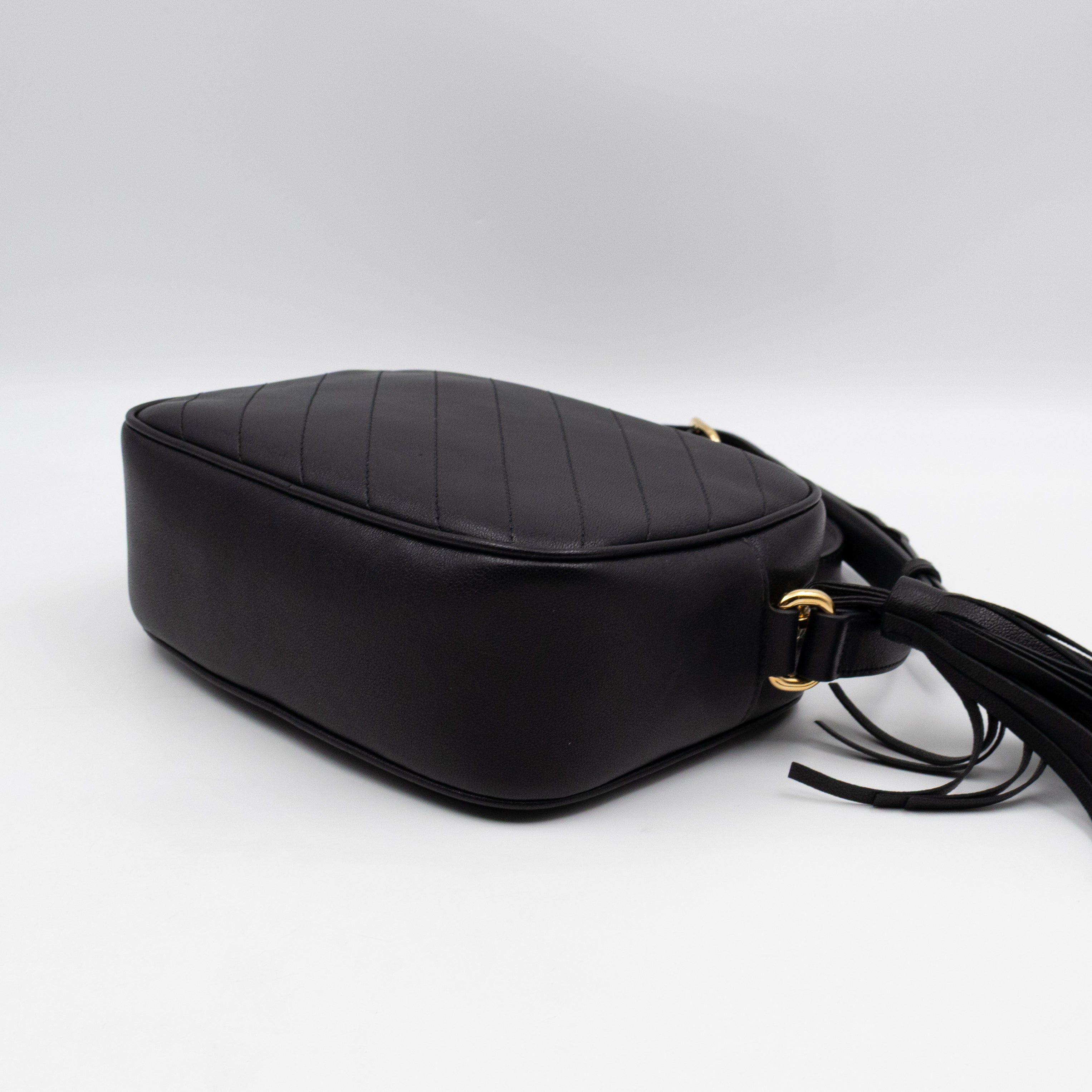 Blondie Mini Black Leather