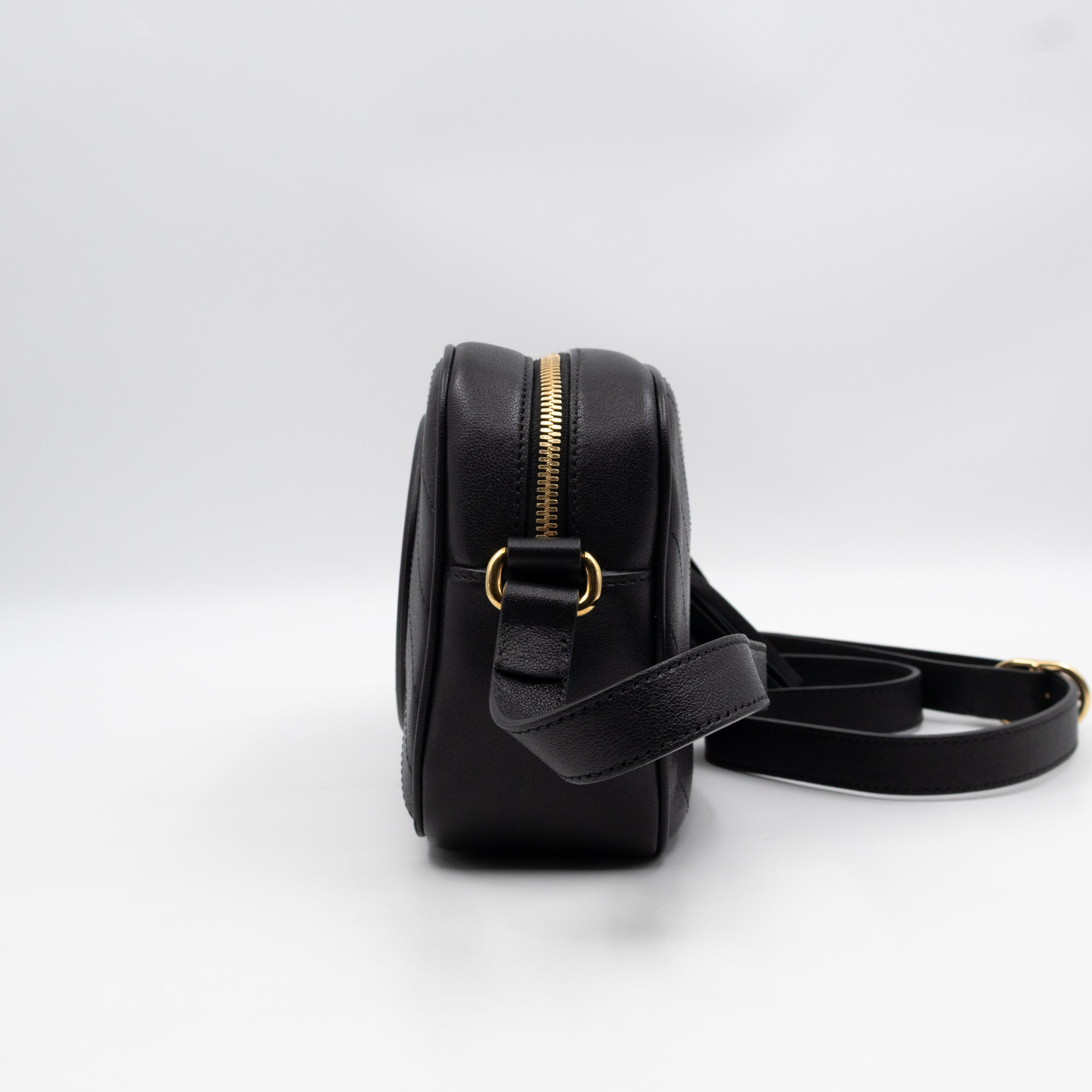 Blondie Mini Black Leather
