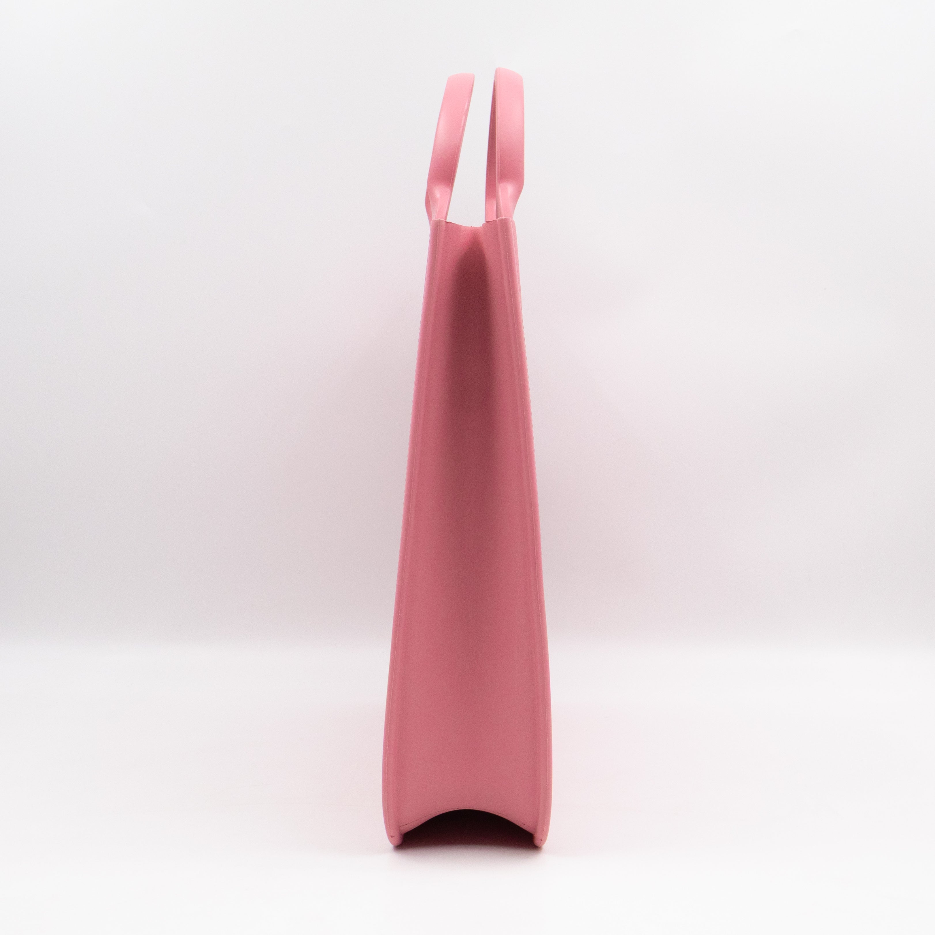 Beach Bag Perforated Rubber Pink