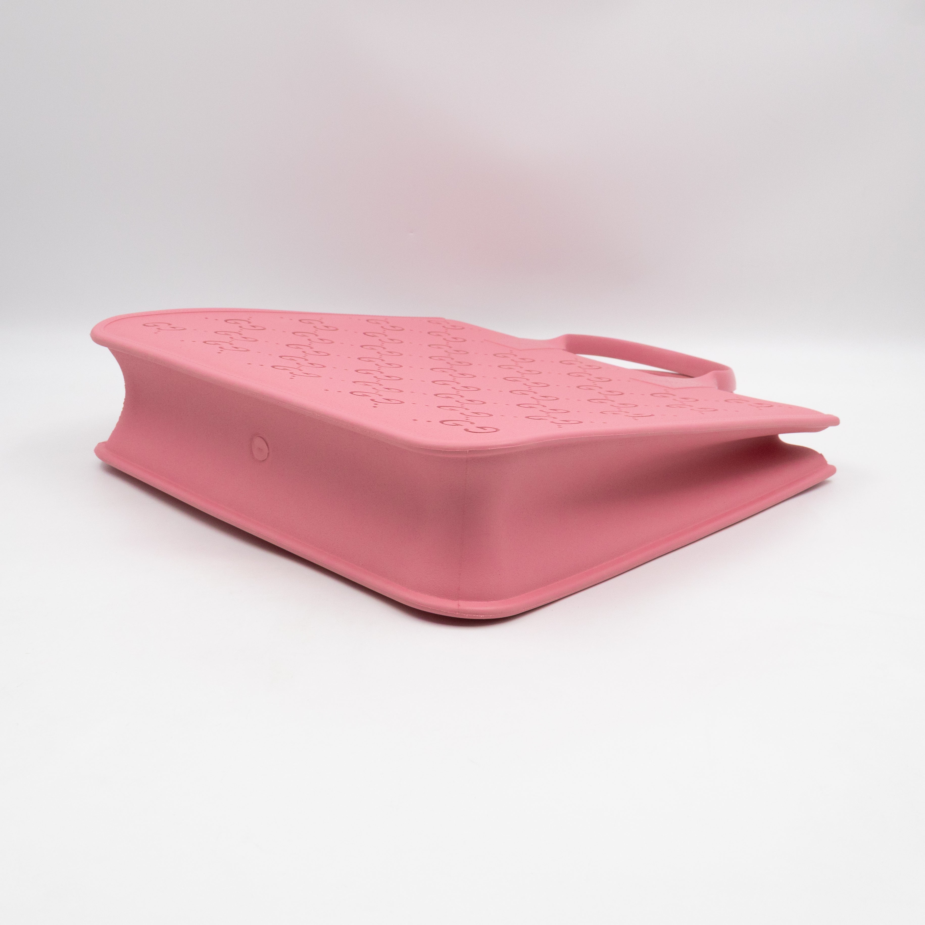 Beach Bag Perforated Rubber Pink