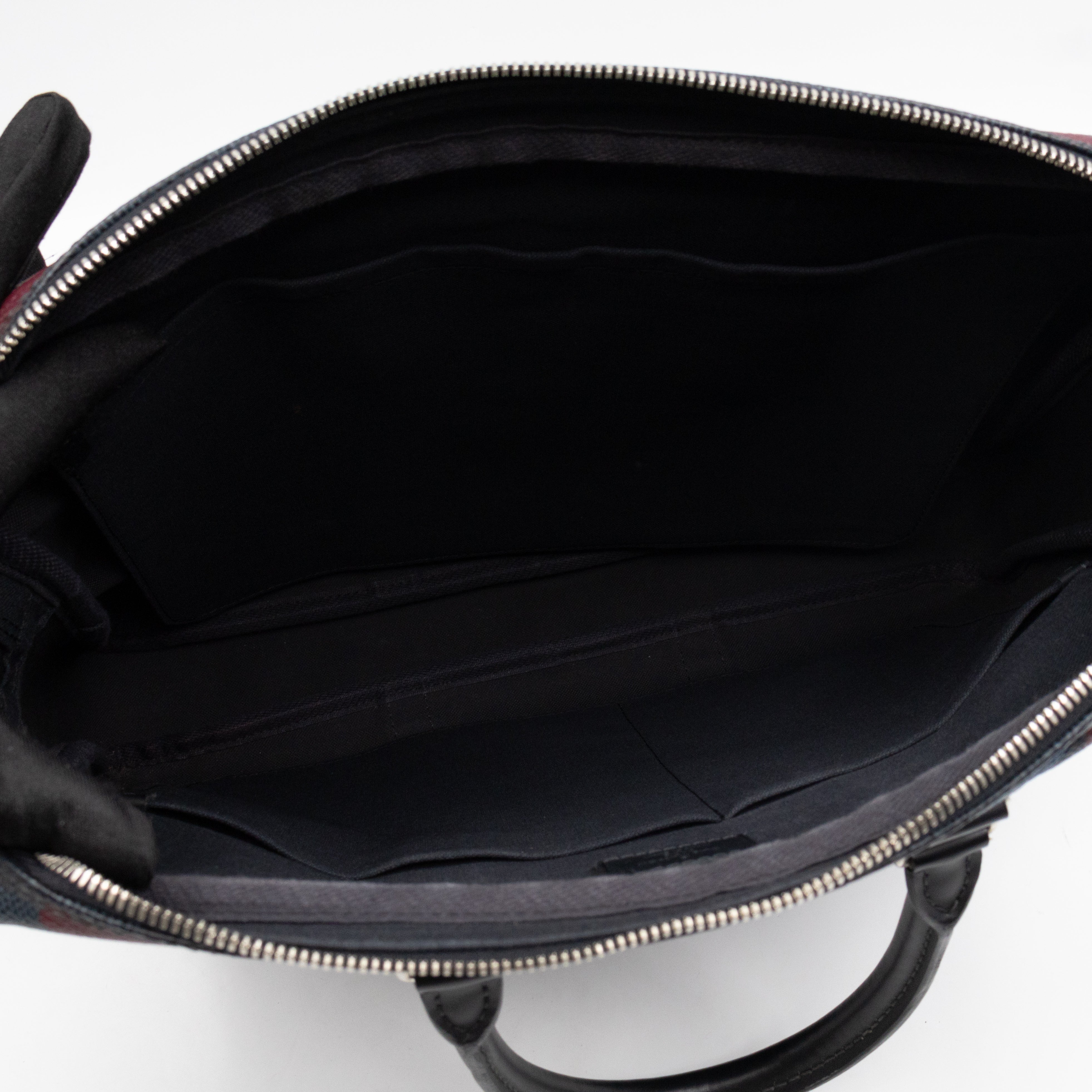 Porte Documents Voyage PM Briefcase Damier Cobalt Camouflage