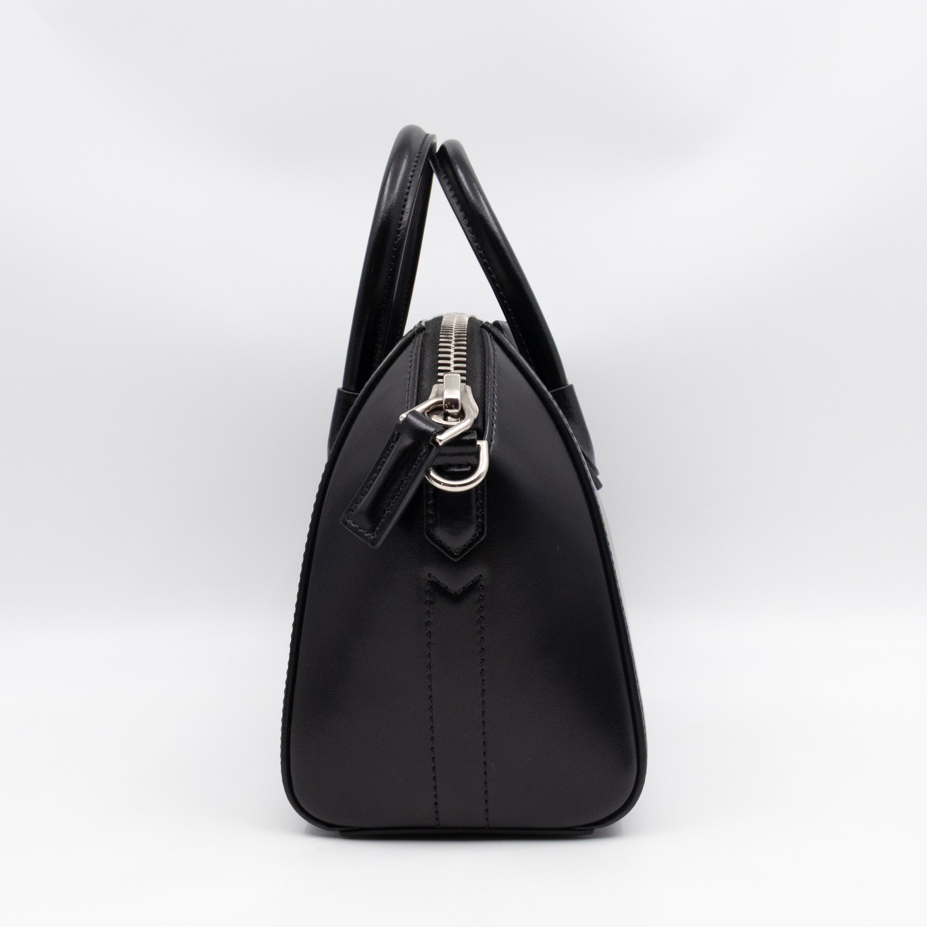 Antigona Mini Black Leather