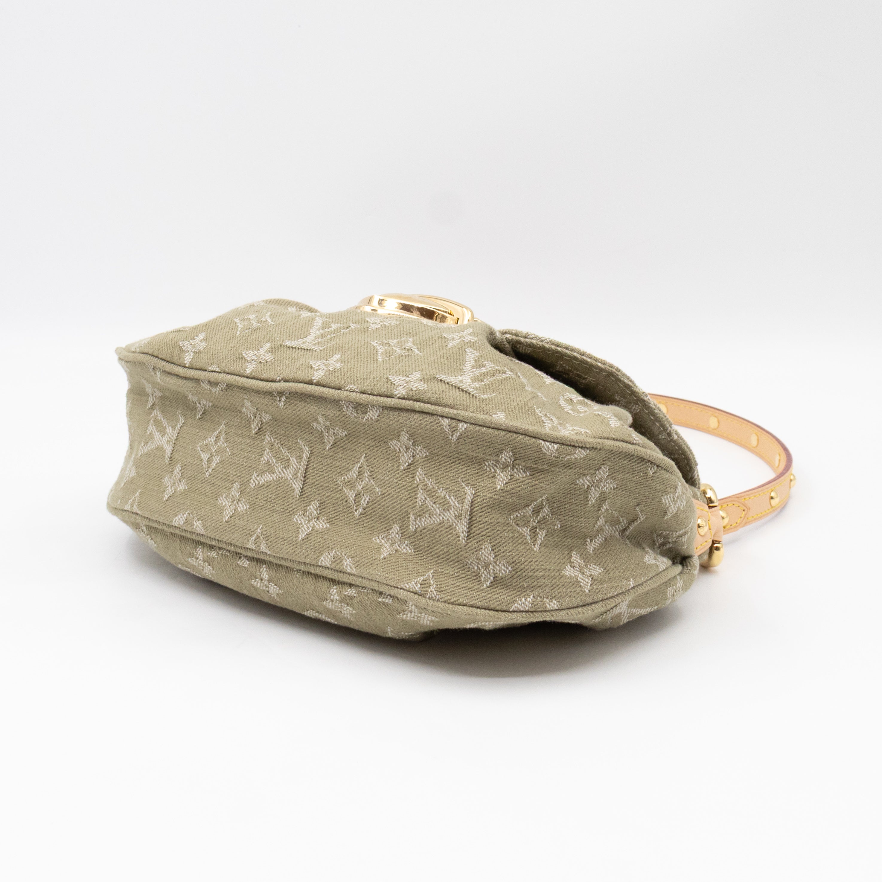 Sunset Khaki Denim Monogram