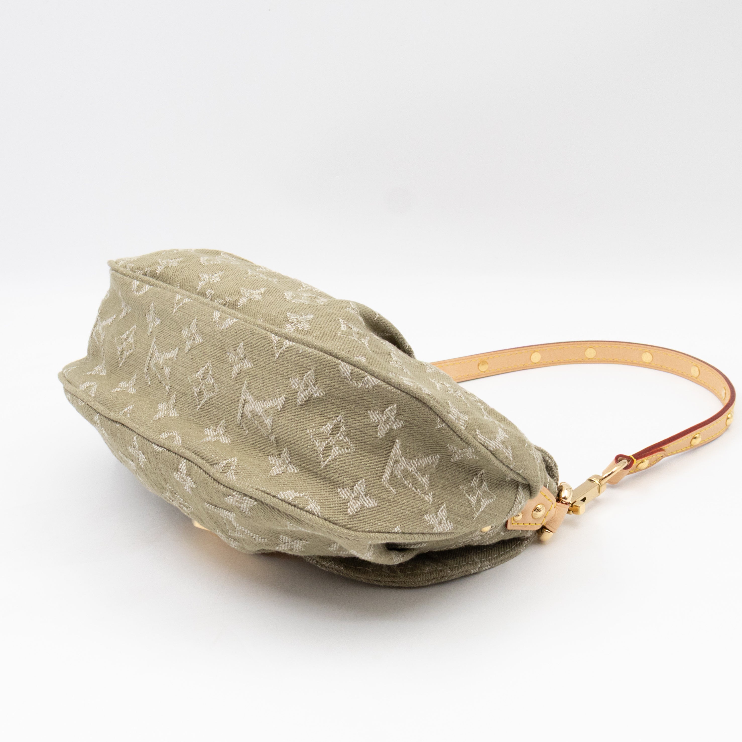Sunset Khaki Denim Monogram