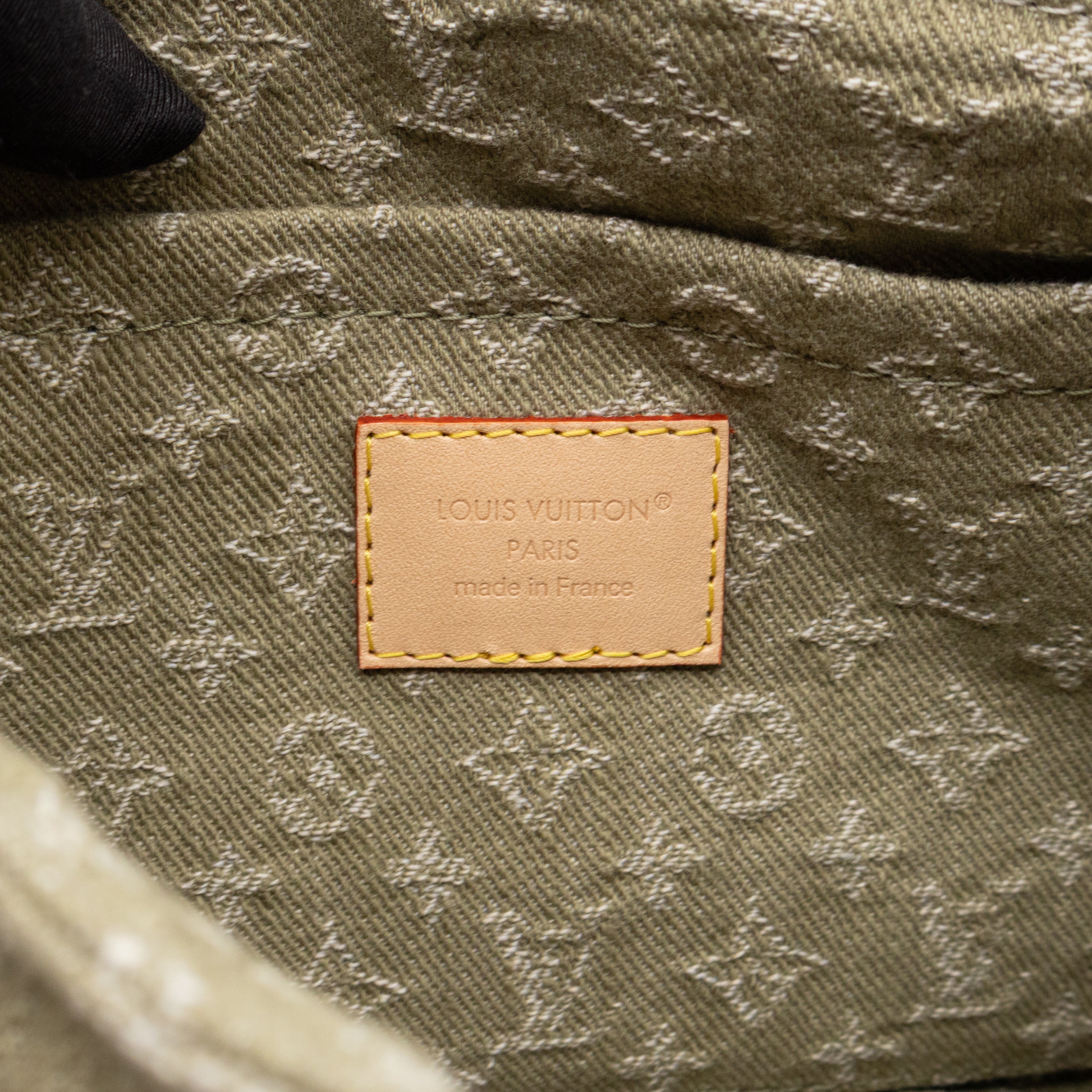 Sunset Khaki Denim Monogram