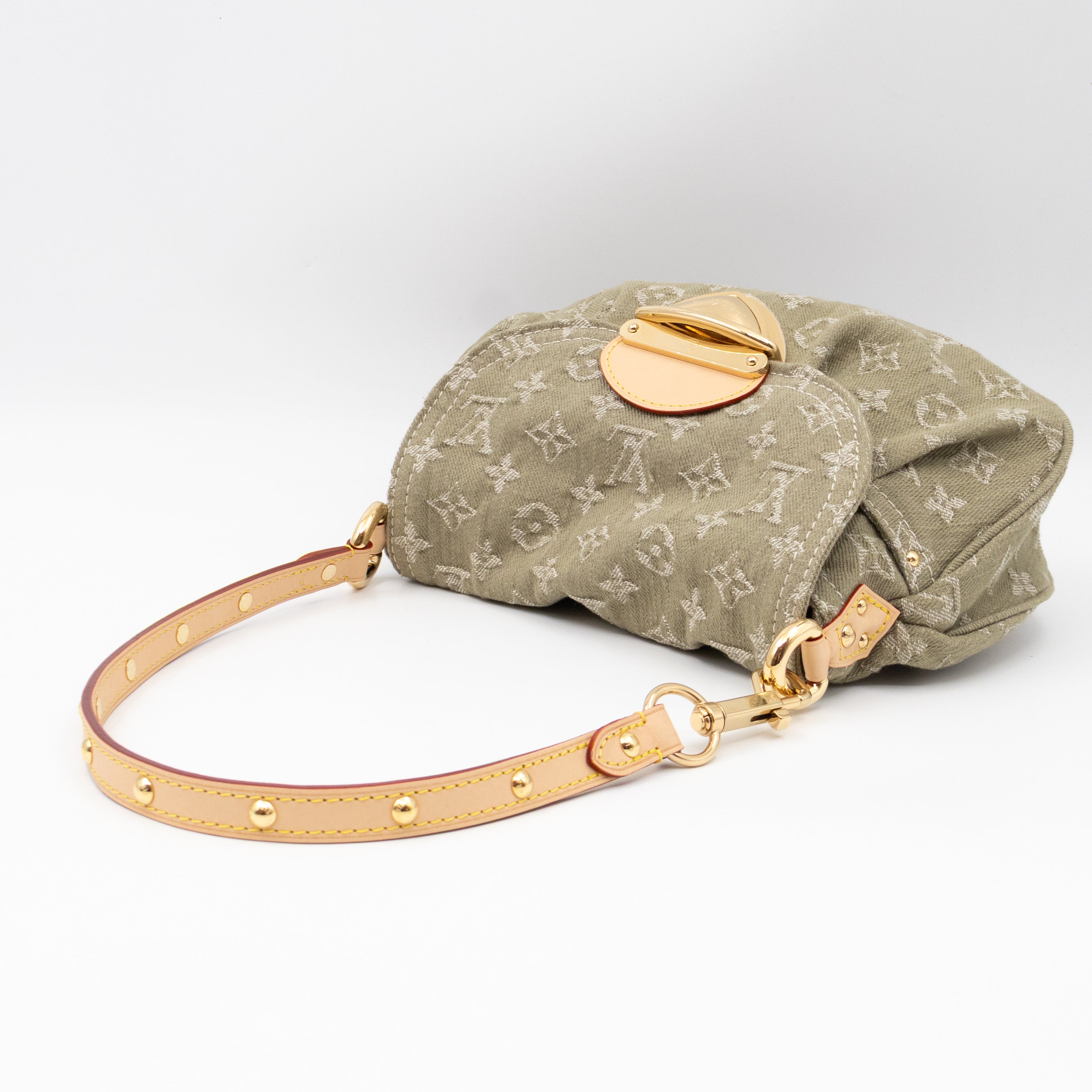 Sunset Khaki Denim Monogram
